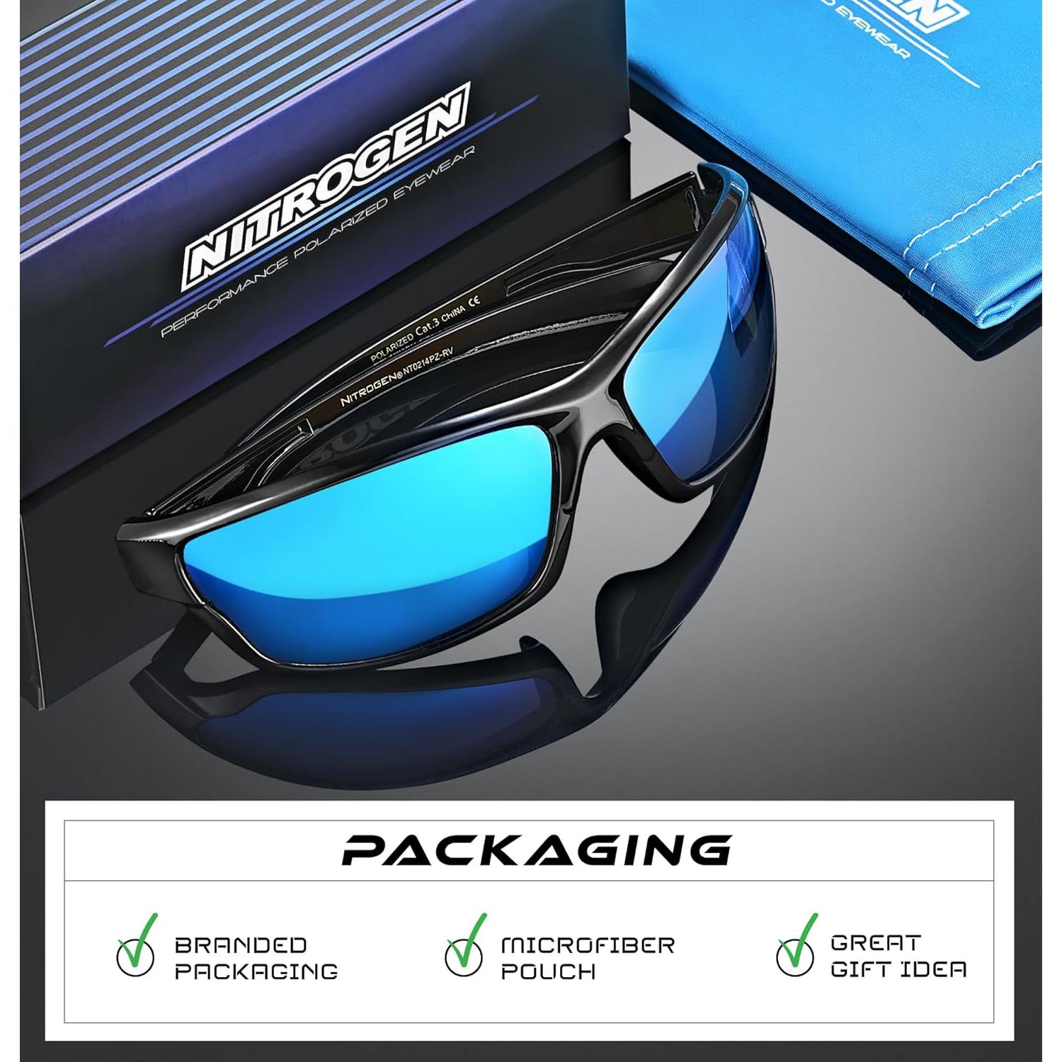 Gafas de sol deportivas Nitrogen polarizadas UV400 unisex