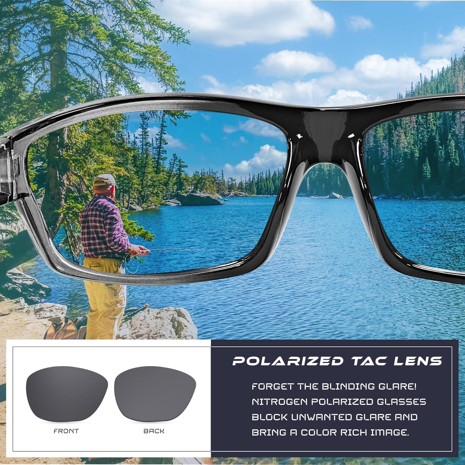 Gafas de sol deportivas Nitrogen polarizadas UV400 unisex