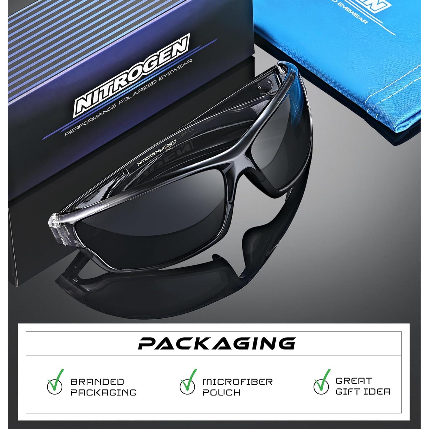 Gafas de sol deportivas Nitrogen polarizadas UV400 unisex