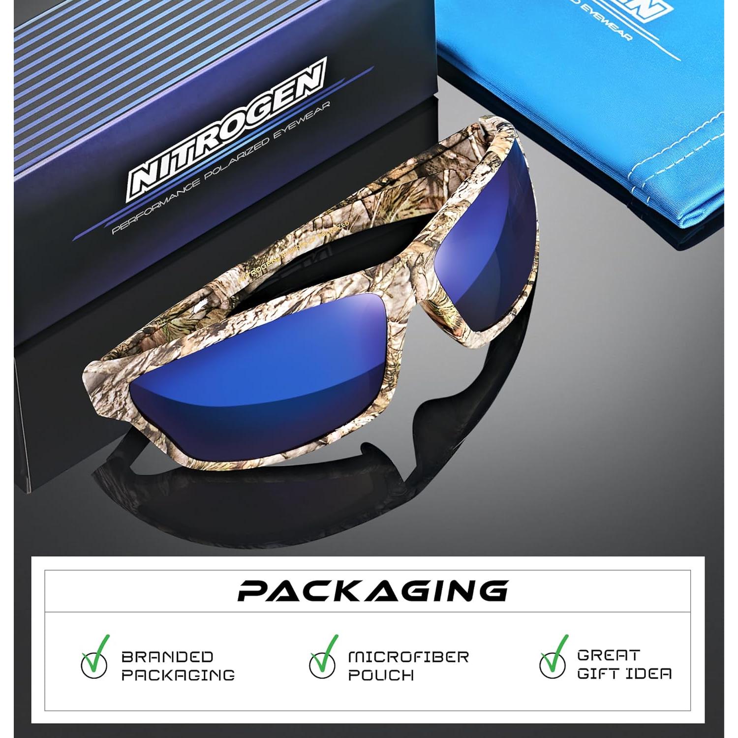 Gafas de sol deportivas Nitrogen polarizadas UV400 unisex