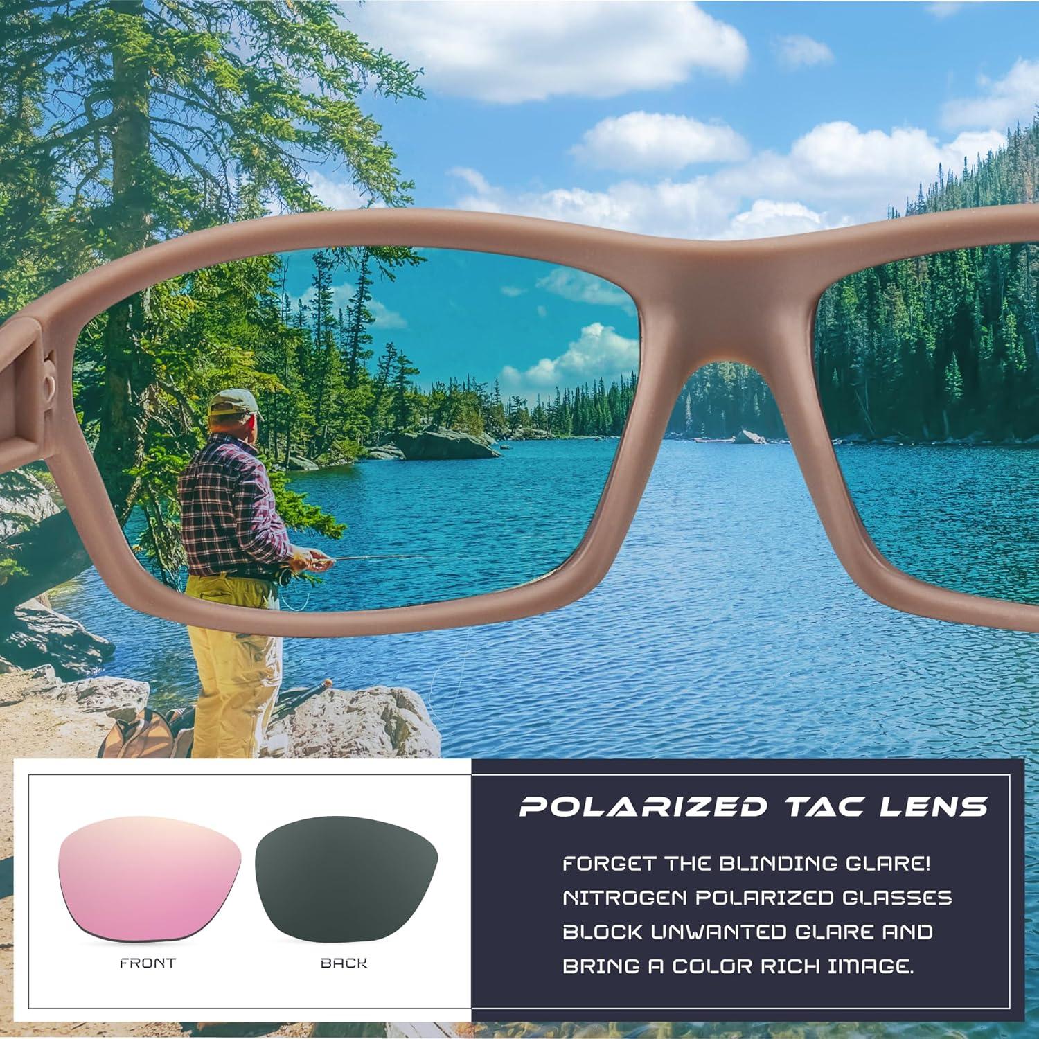 Gafas de sol deportivas Nitrogen polarizadas UV400 unisex