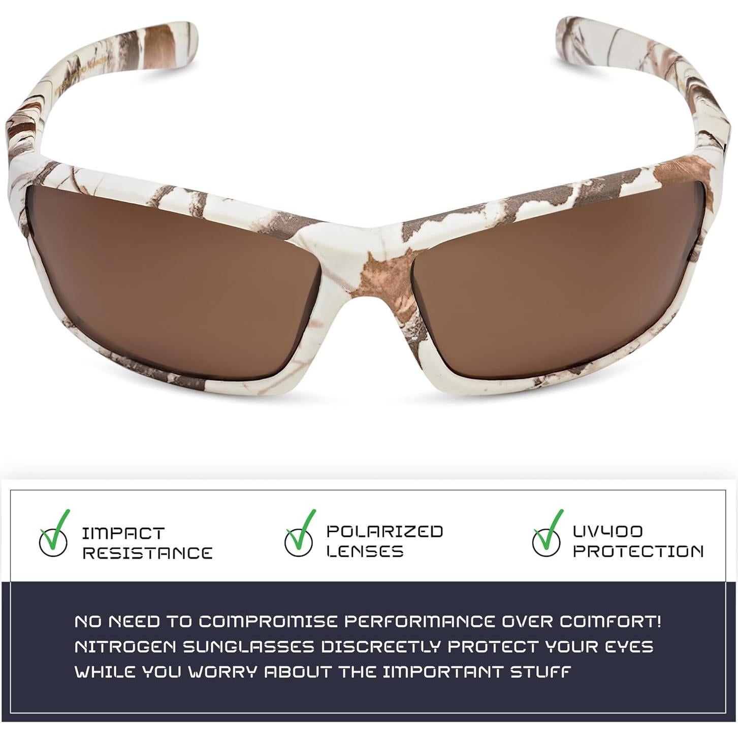 Gafas de sol deportivas Nitrogen polarizadas UV400 unisex