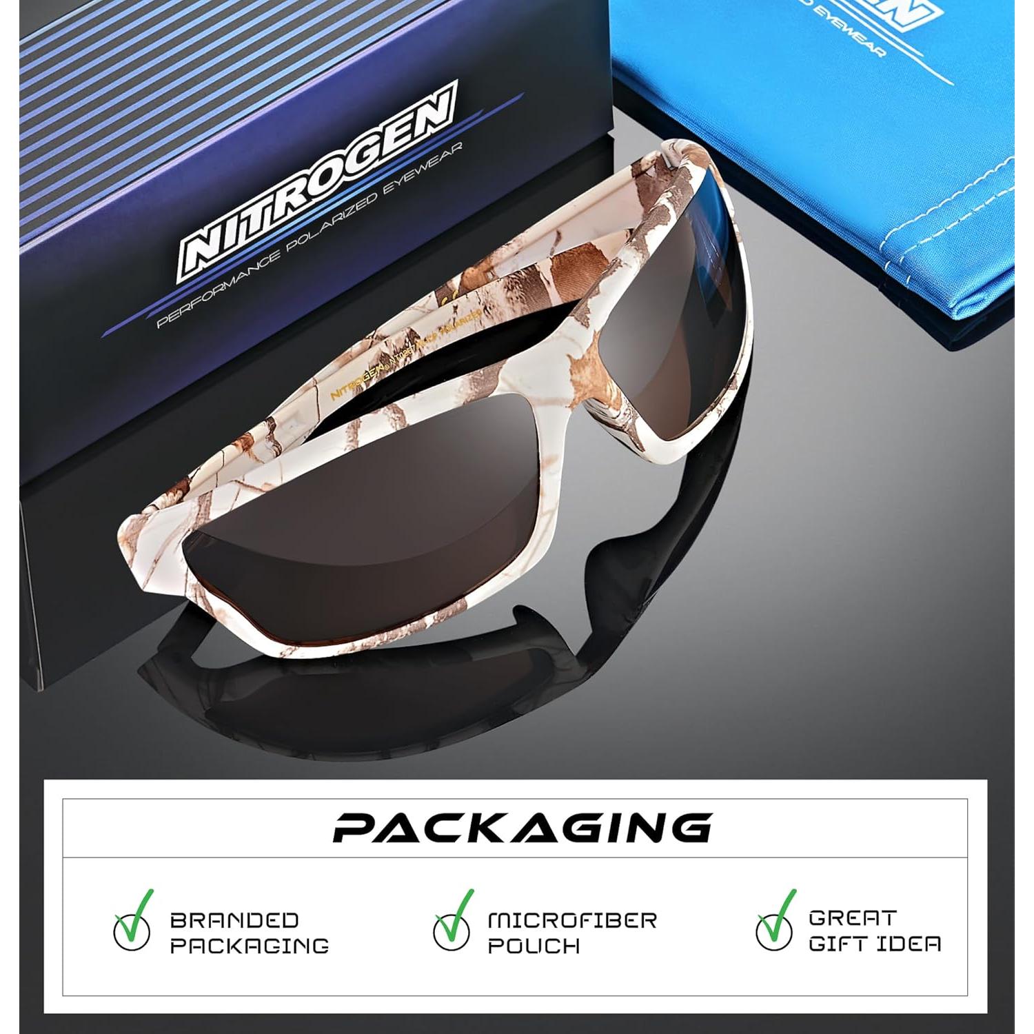 Gafas de sol deportivas Nitrogen polarizadas UV400 unisex