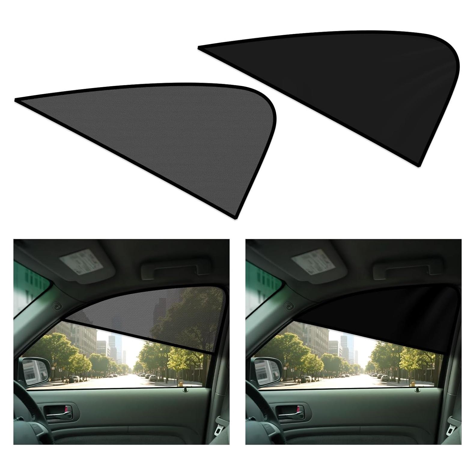 Cortinas para Ventanas de Coche ZATOOTO 2 Piezas Magnéticas UV