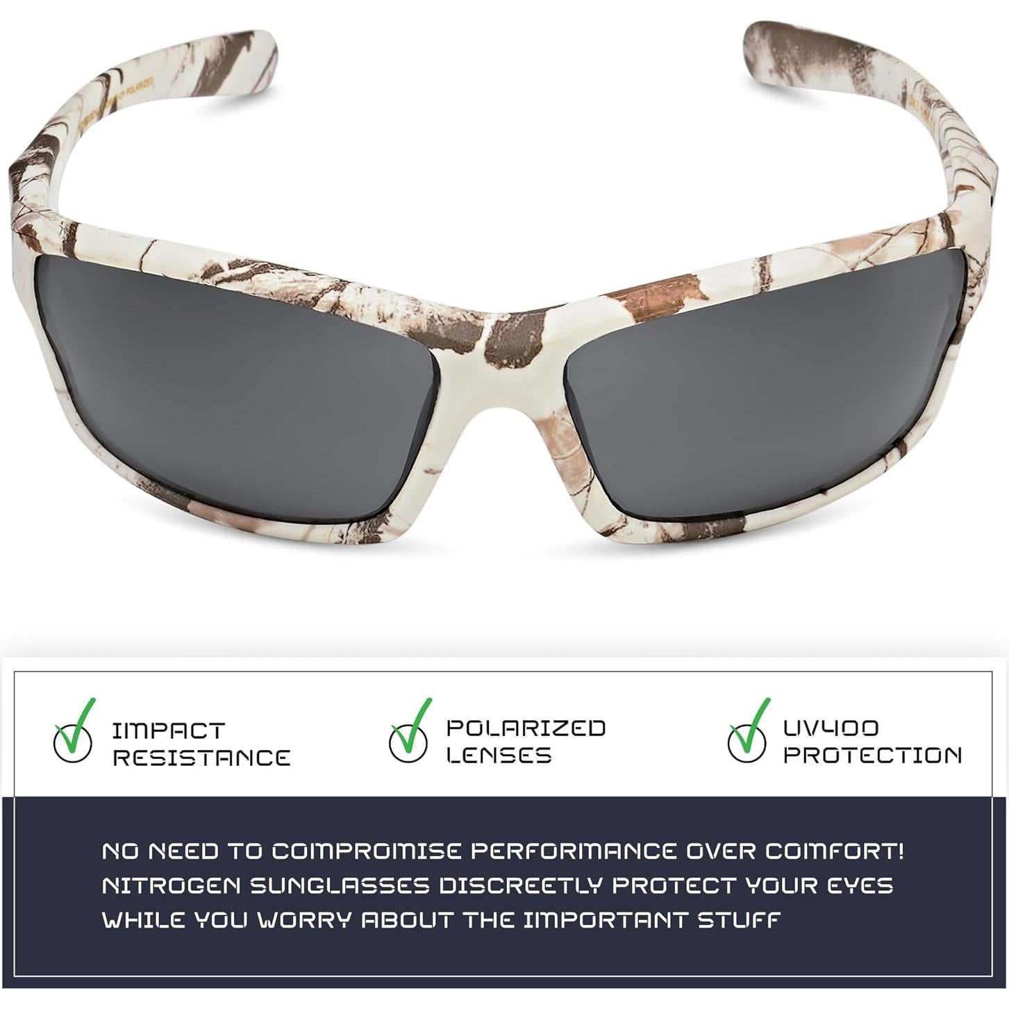 Gafas de sol deportivas Nitrogen polarizadas UV400 unisex