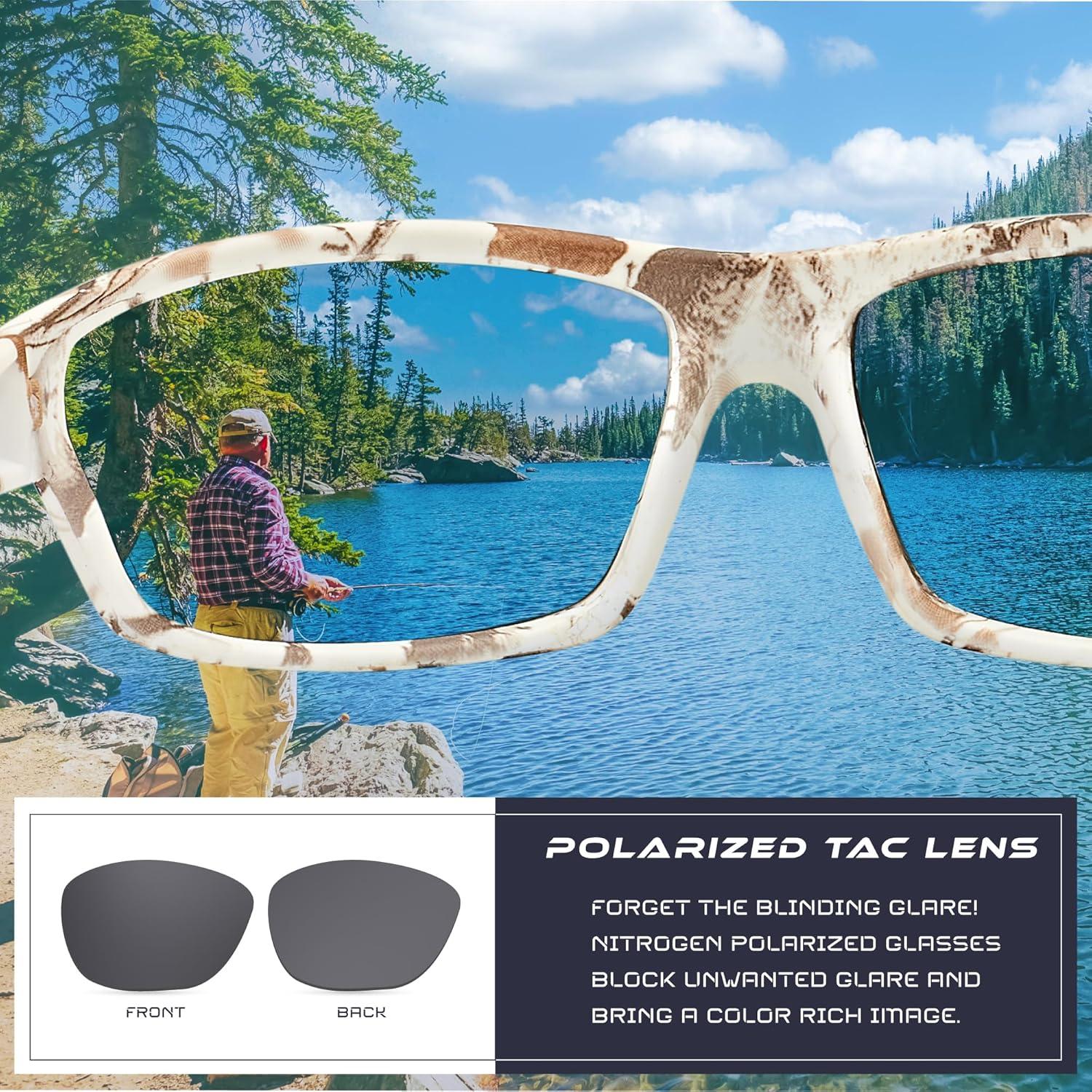 Gafas de sol deportivas Nitrogen polarizadas UV400 unisex