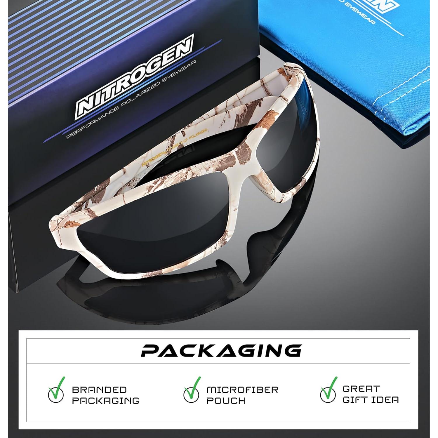 Gafas de sol deportivas Nitrogen polarizadas UV400 unisex