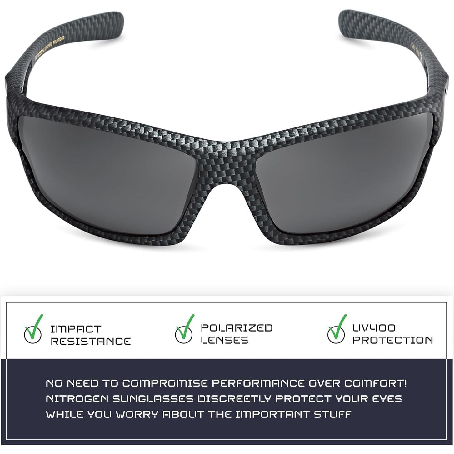 Gafas de sol deportivas Nitrogen polarizadas UV400 unisex