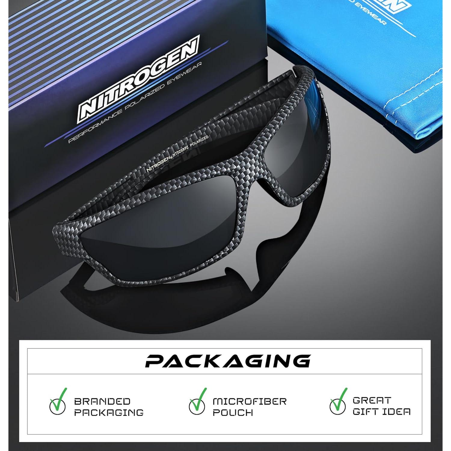 Gafas de sol deportivas Nitrogen polarizadas UV400 unisex