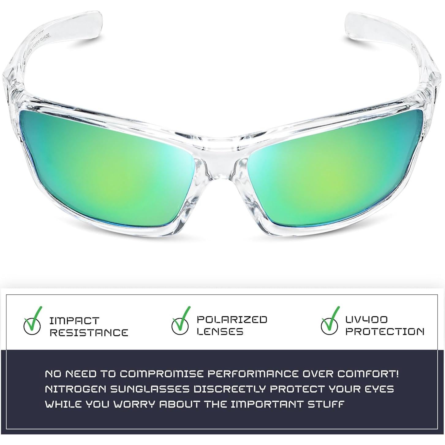 Gafas de sol deportivas Nitrogen polarizadas UV400 unisex