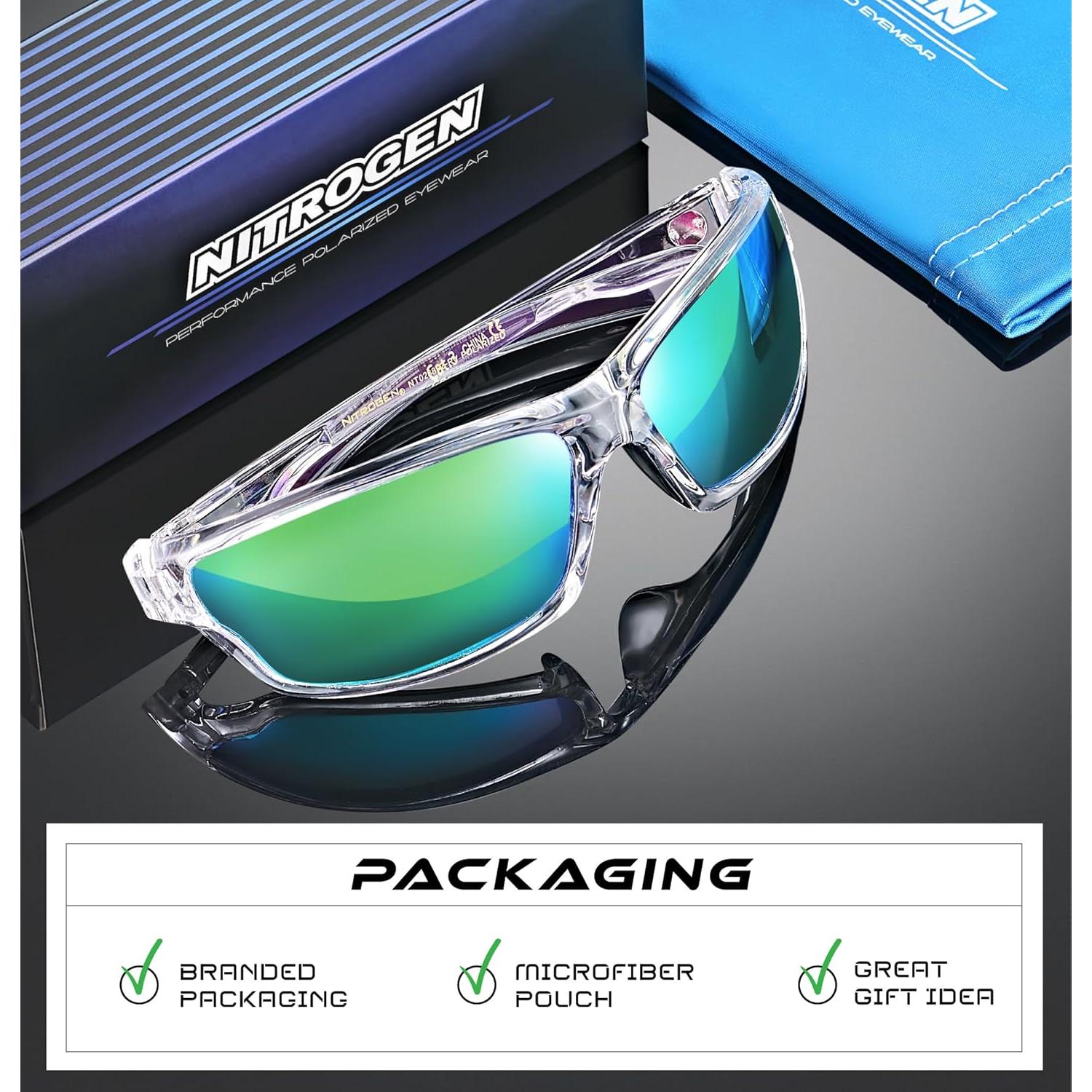 Gafas de sol deportivas Nitrogen polarizadas UV400 unisex