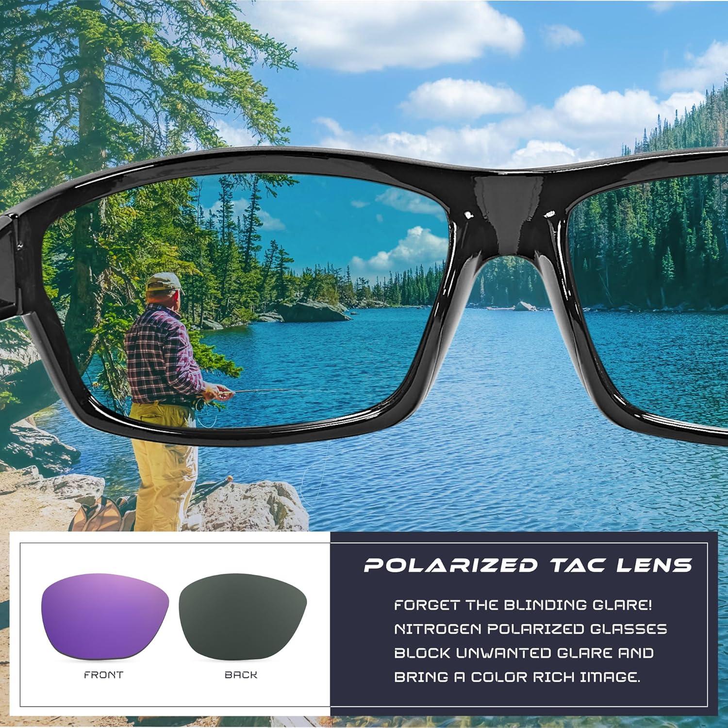 Gafas de sol deportivas Nitrogen polarizadas UV400 unisex