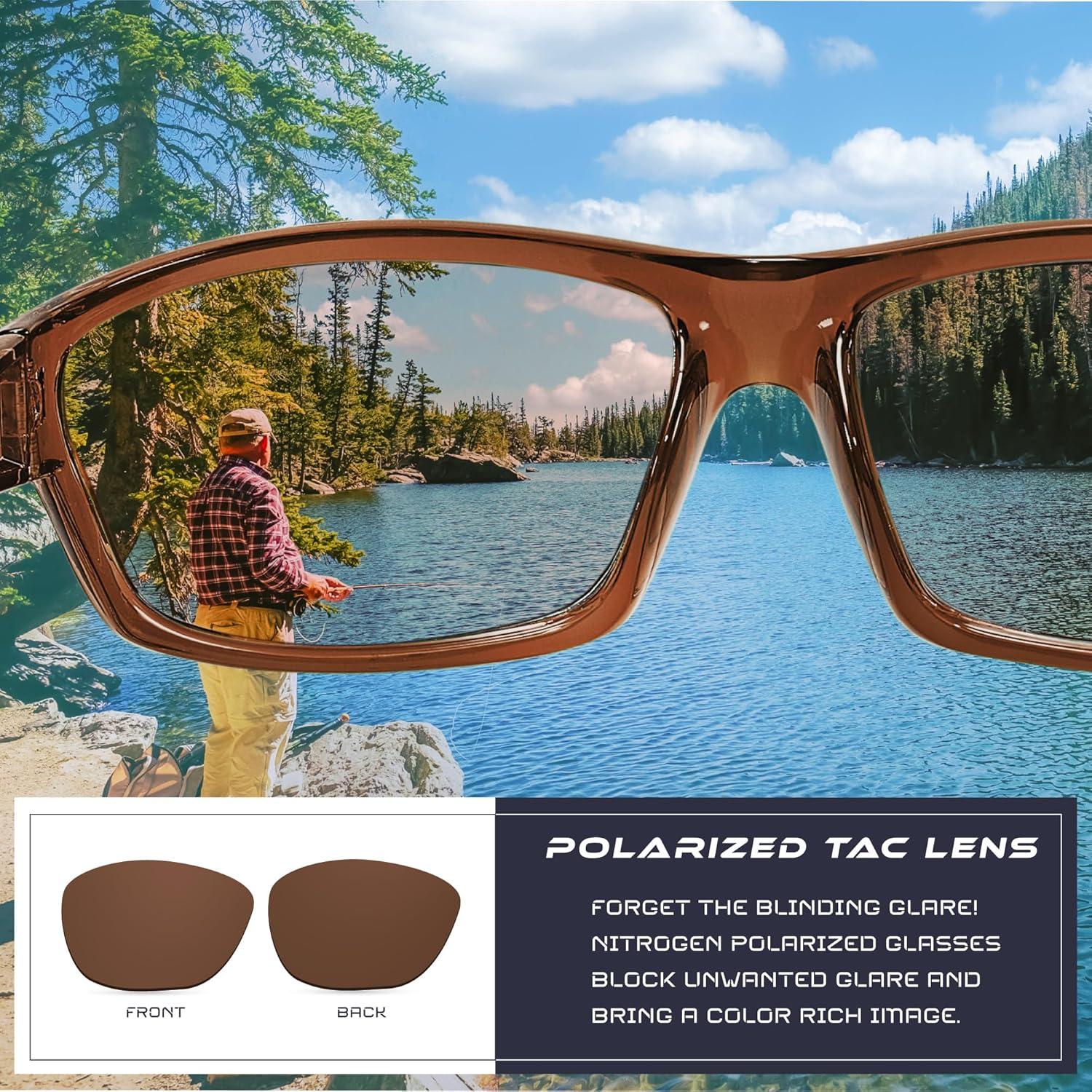 Gafas de sol deportivas Nitrogen polarizadas UV400 unisex