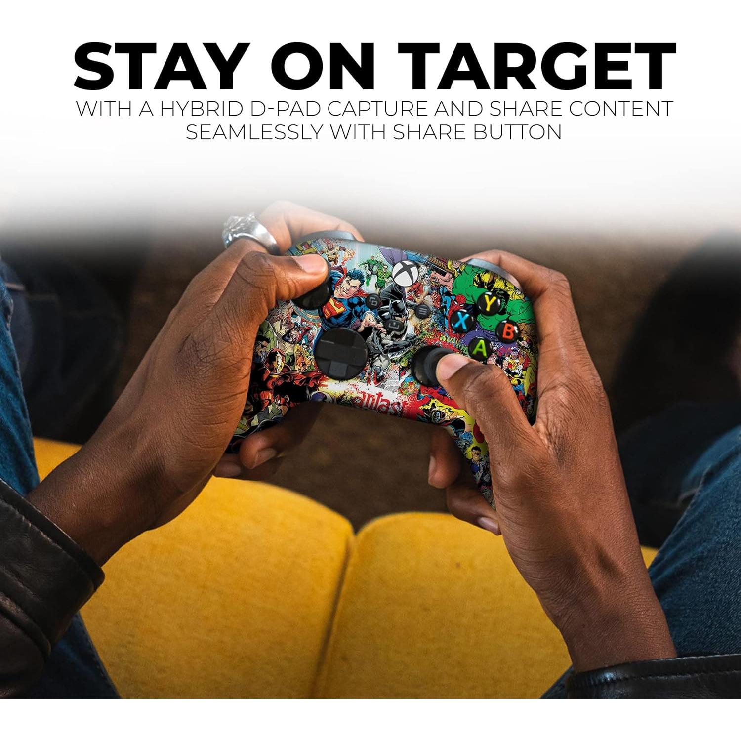 Controlador Inalámbrico Personalizado DreamController Comiccs para Xbox