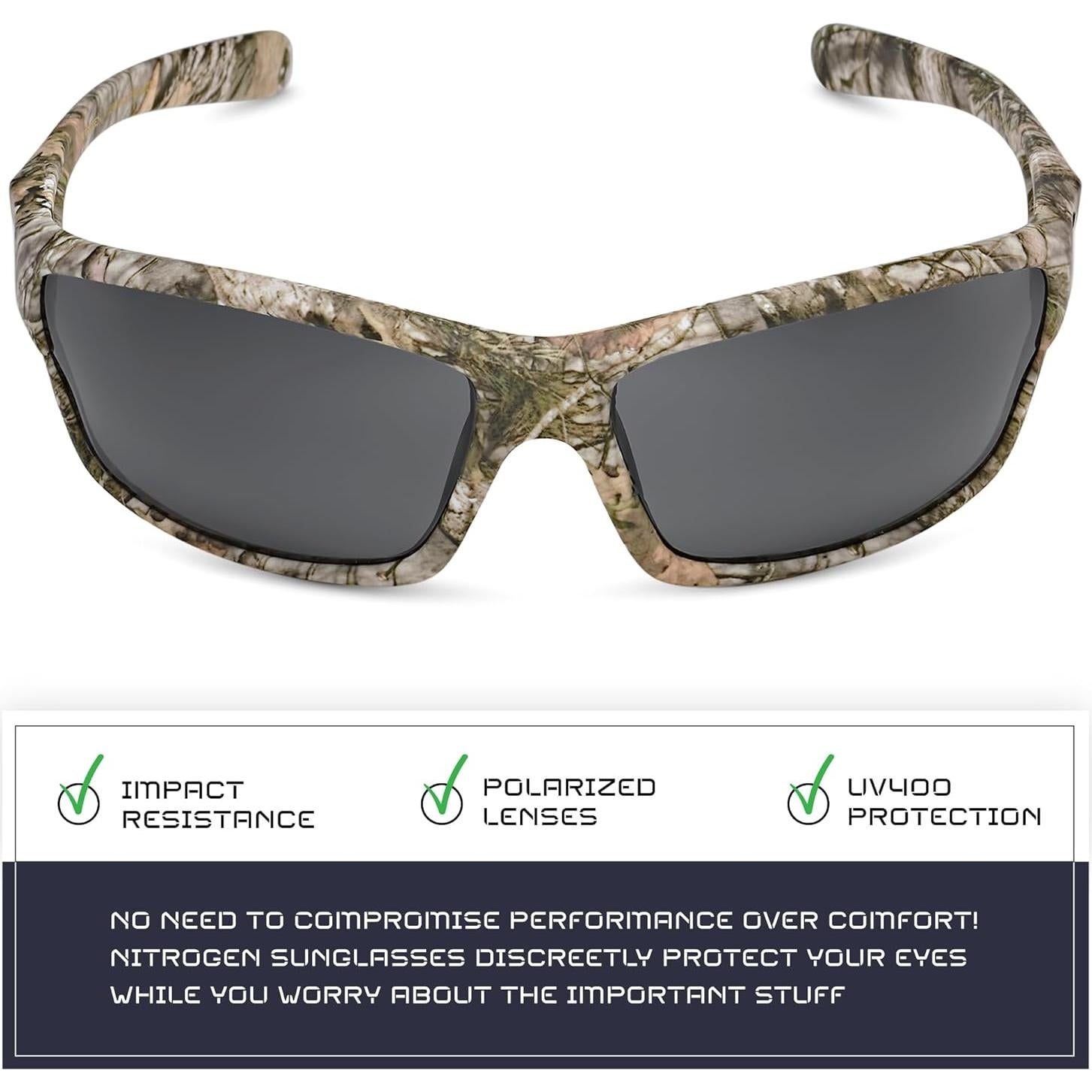 Gafas de sol deportivas Nitrogen polarizadas UV400 unisex