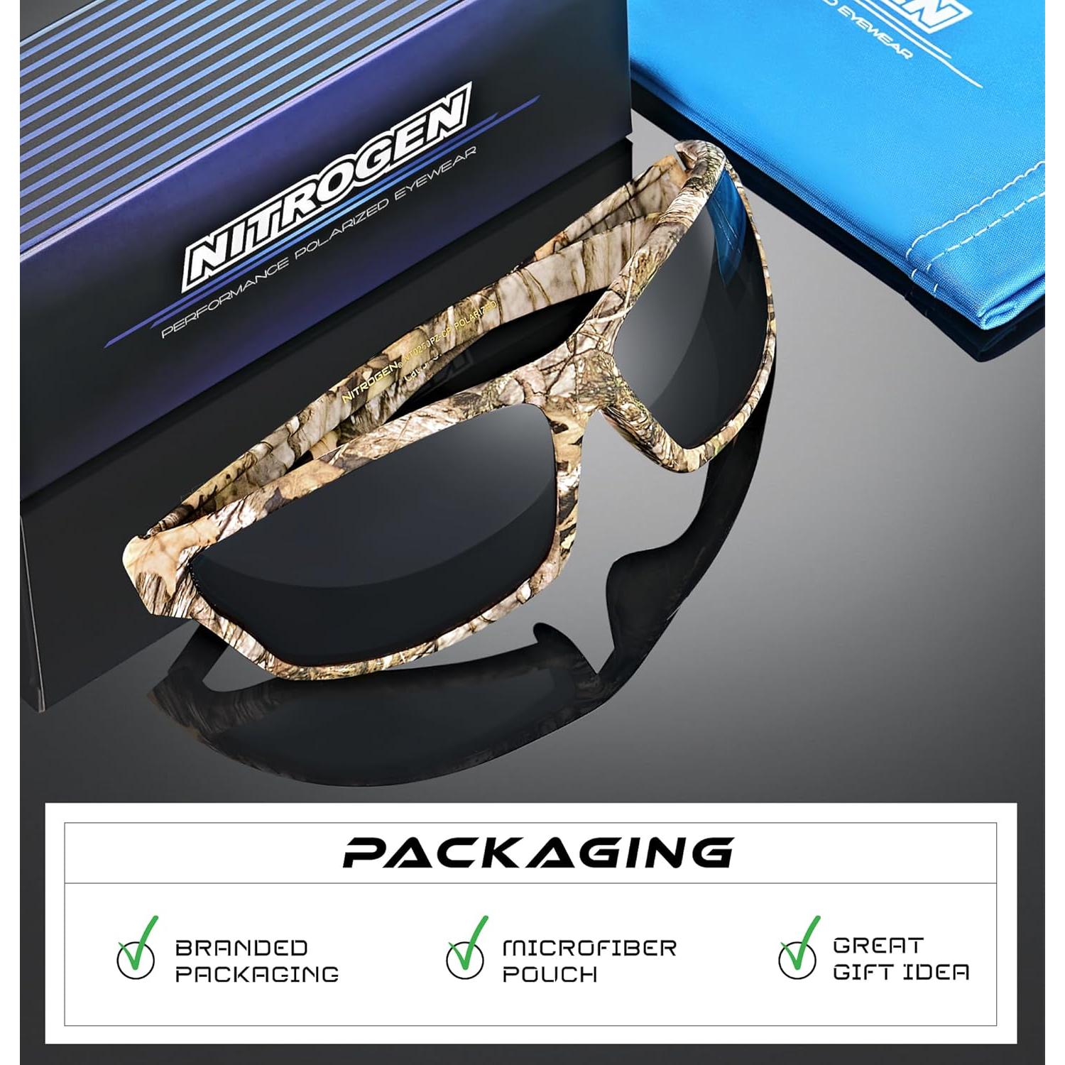 Gafas de sol deportivas Nitrogen polarizadas UV400 unisex