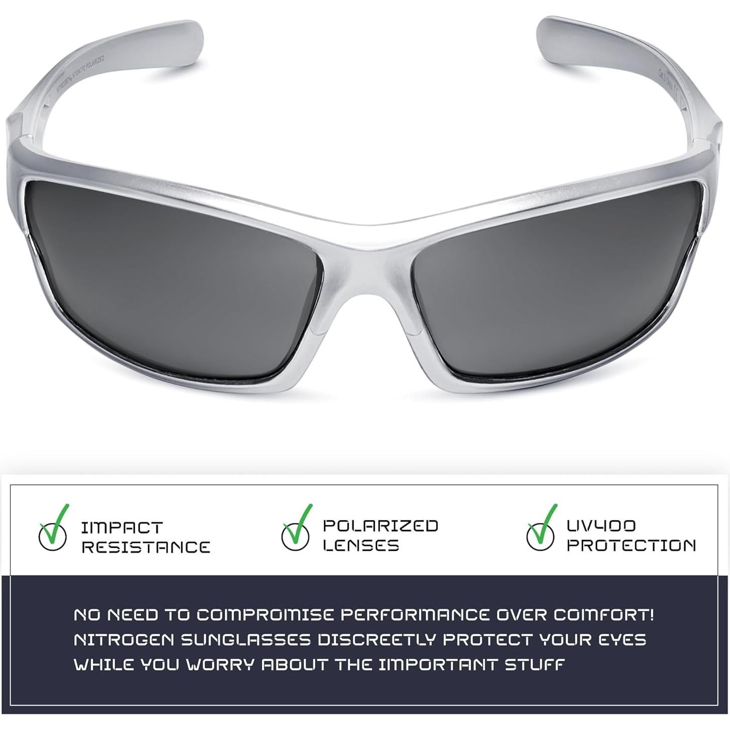 Gafas de sol deportivas Nitrogen polarizadas UV400 unisex