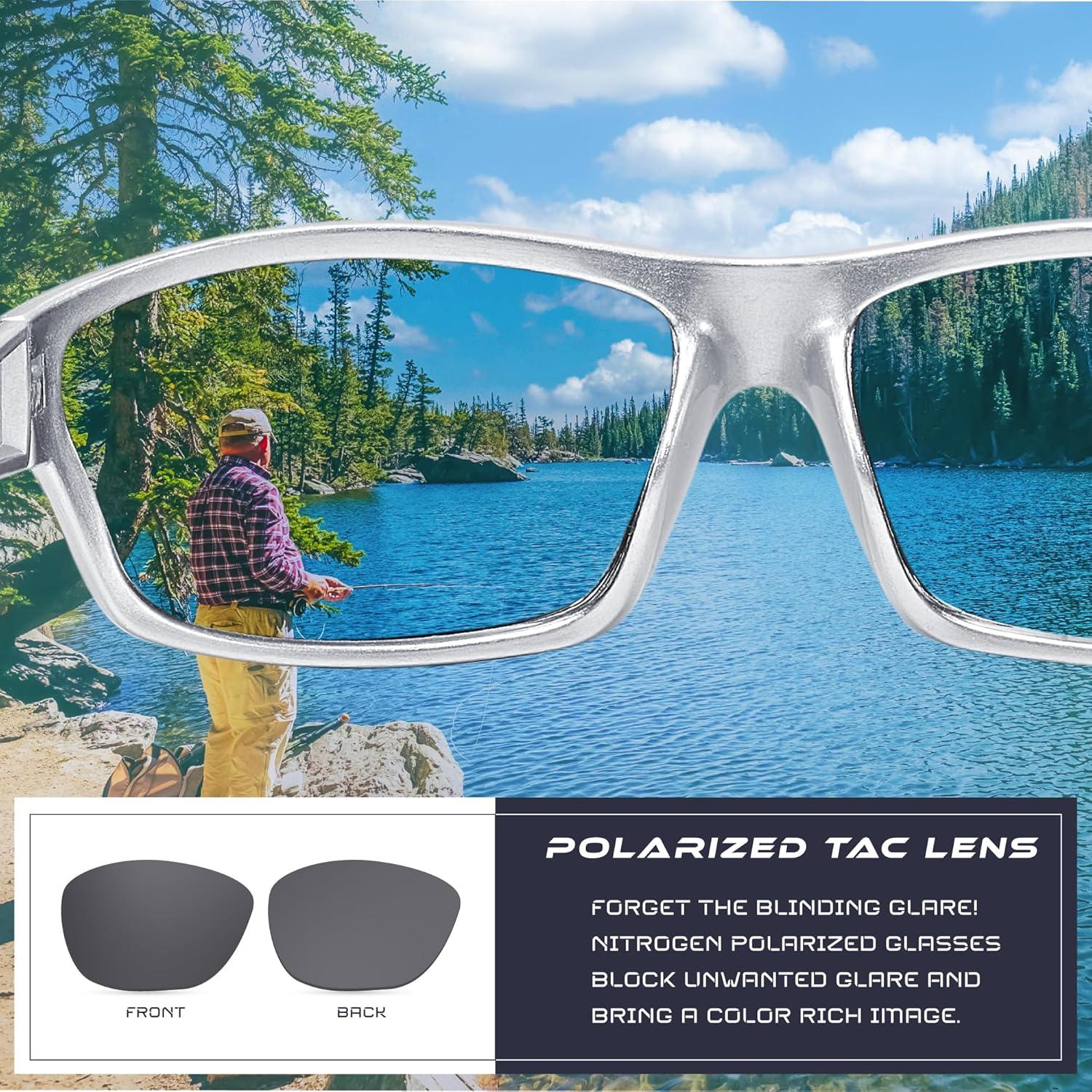 Gafas de sol deportivas Nitrogen polarizadas UV400 unisex