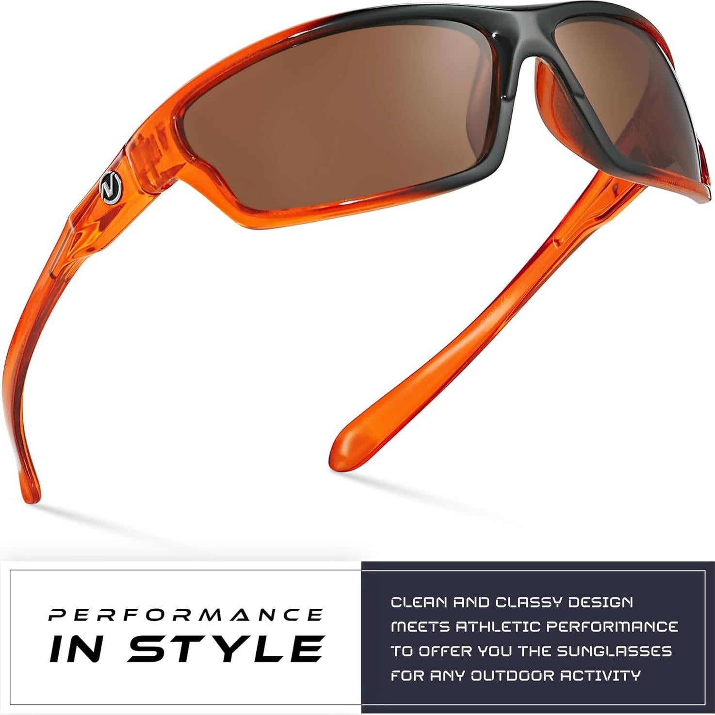 Gafas de sol deportivas Nitrogen polarizadas UV400 unisex