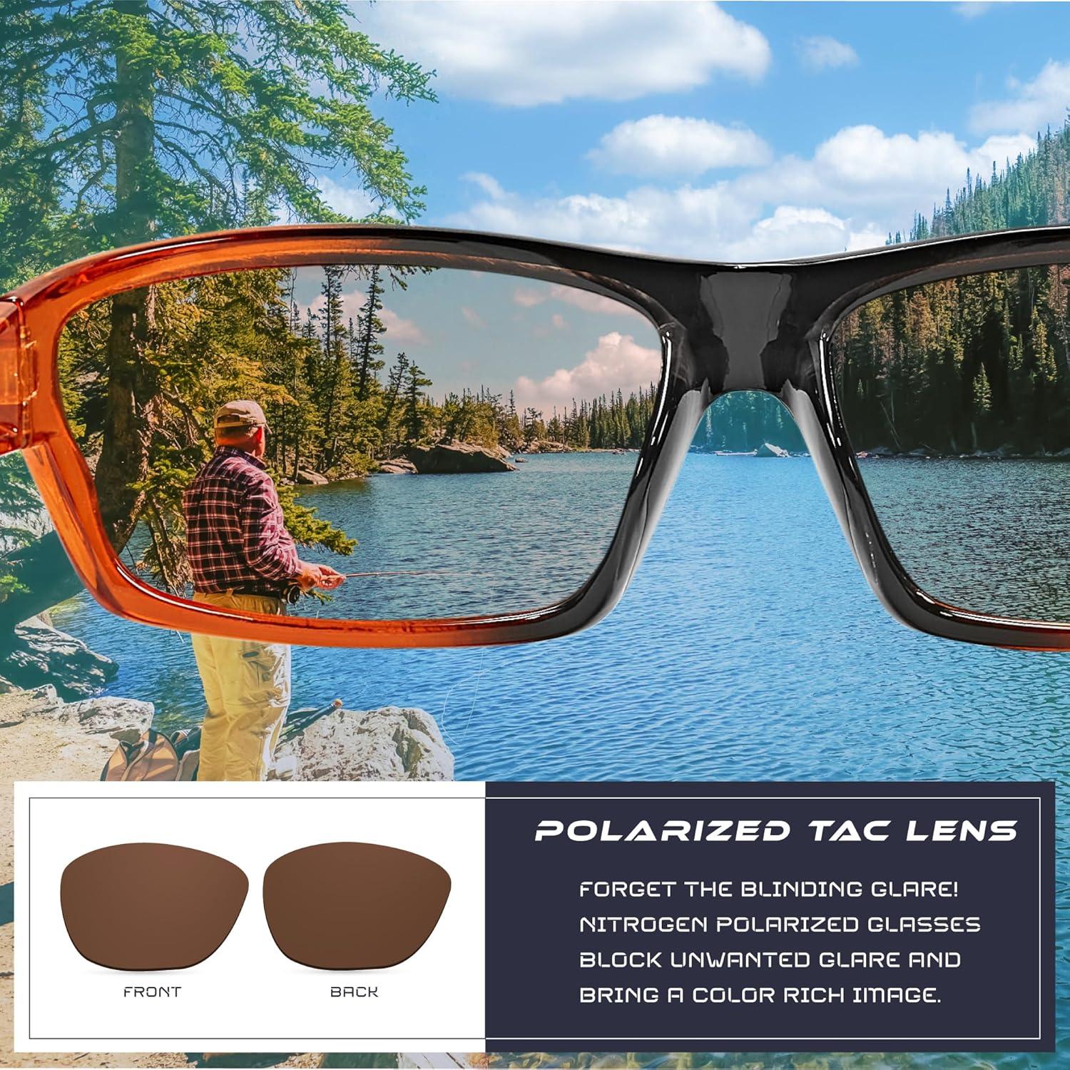 Gafas de sol deportivas Nitrogen polarizadas UV400 unisex