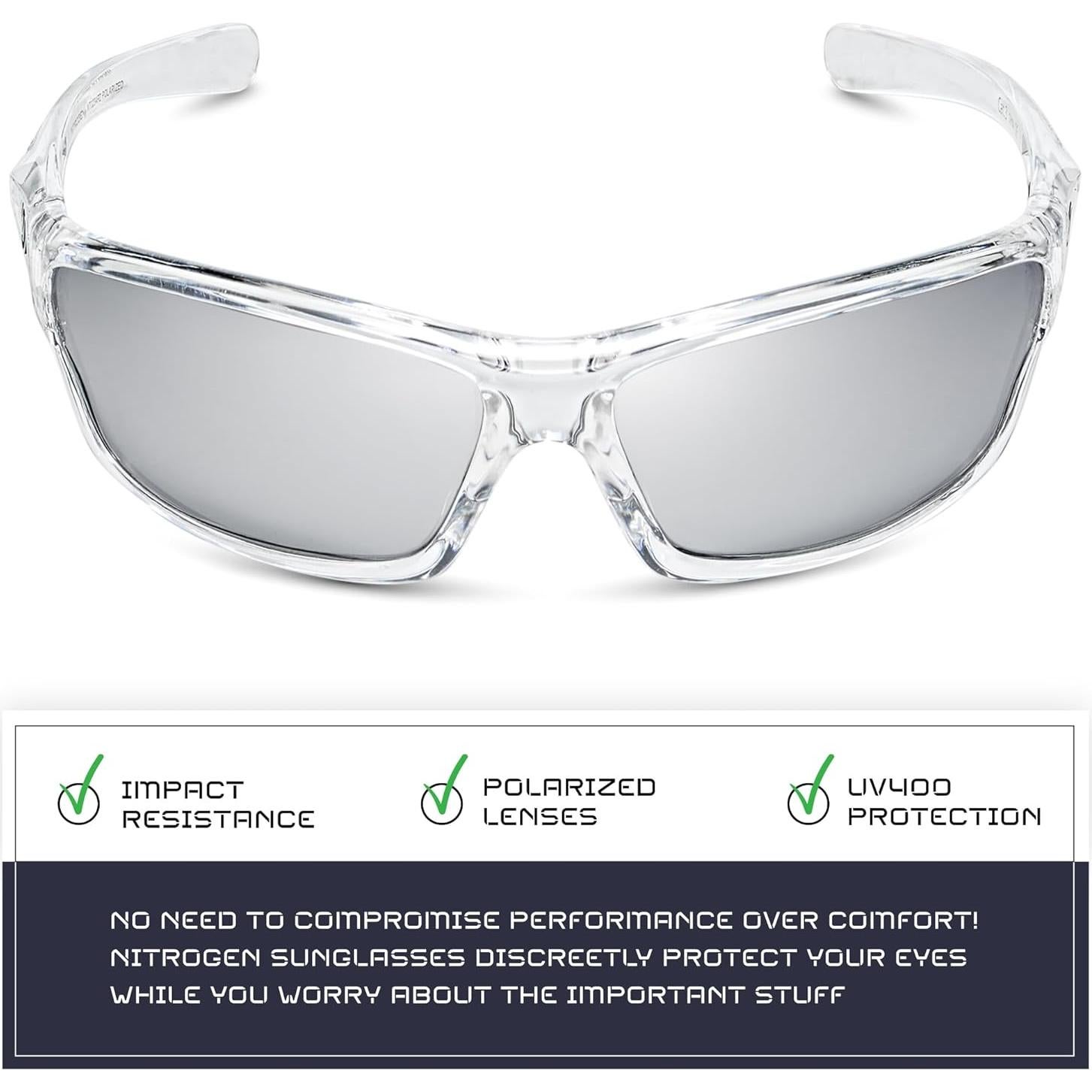 Gafas de sol deportivas Nitrogen polarizadas UV400 unisex