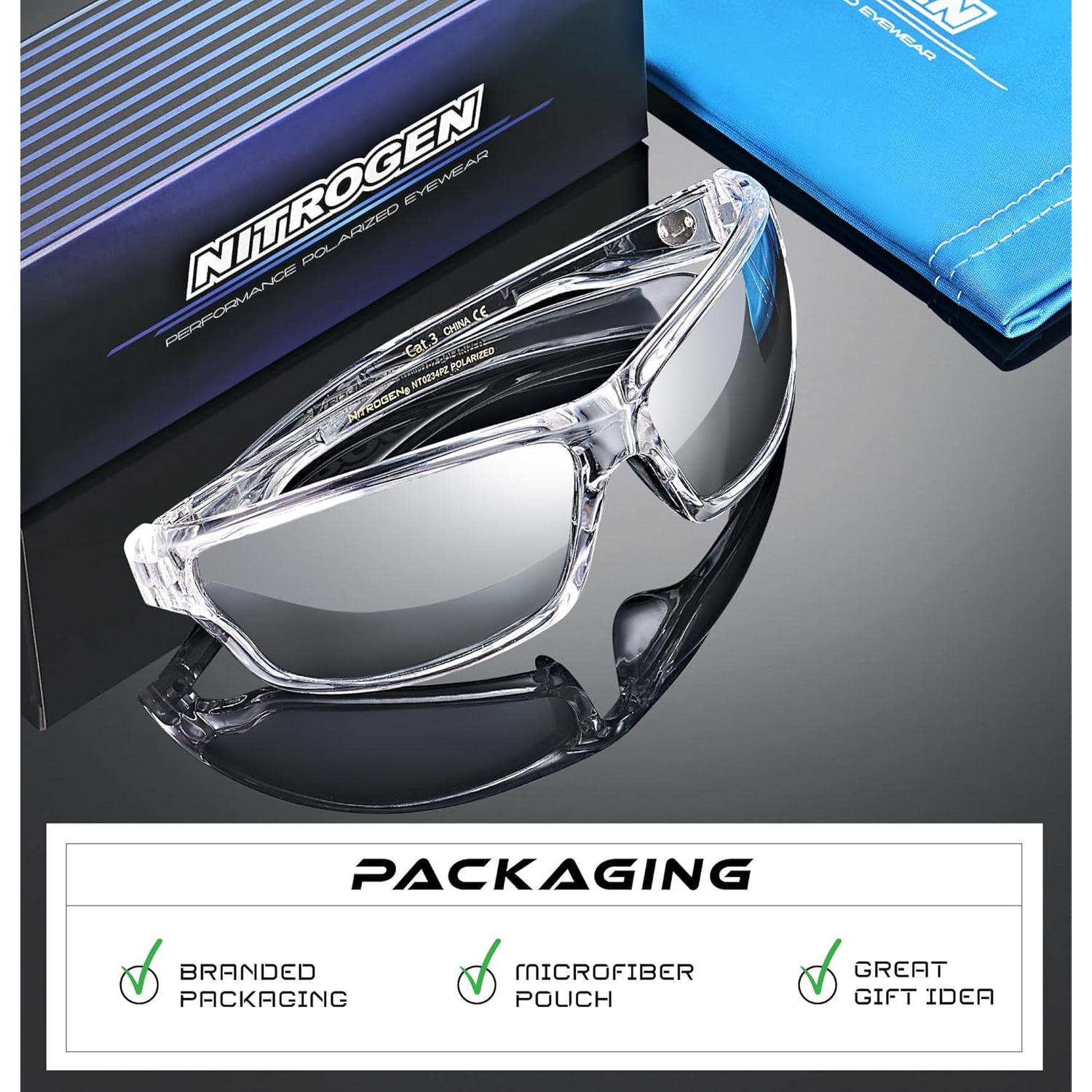 Gafas de sol deportivas Nitrogen polarizadas UV400 unisex