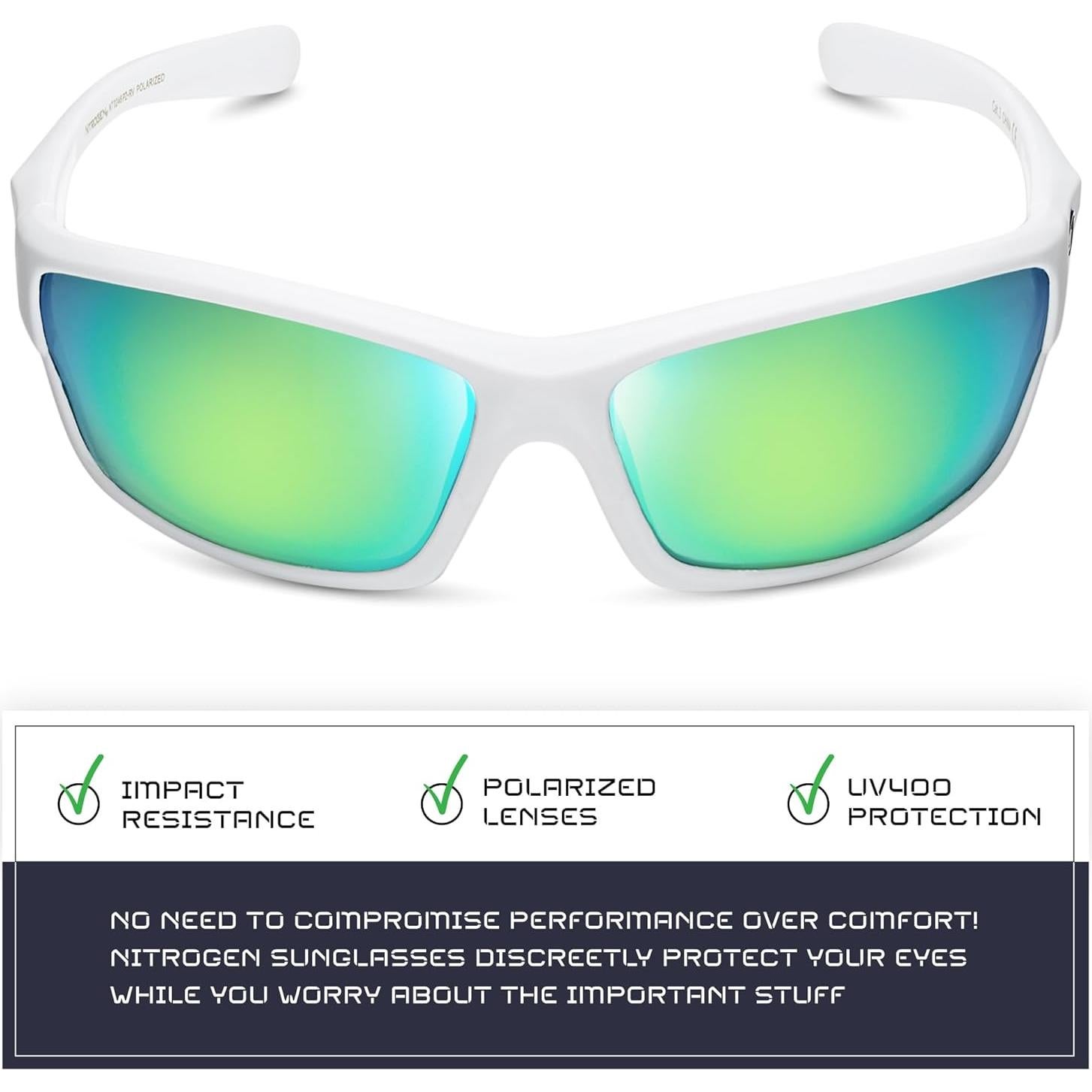 Gafas de sol deportivas Nitrogen polarizadas UV400 unisex