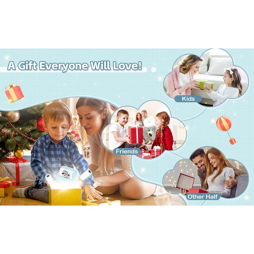 Impresora de Stickers Anycash S1 Térmica Bluetooth Portátil