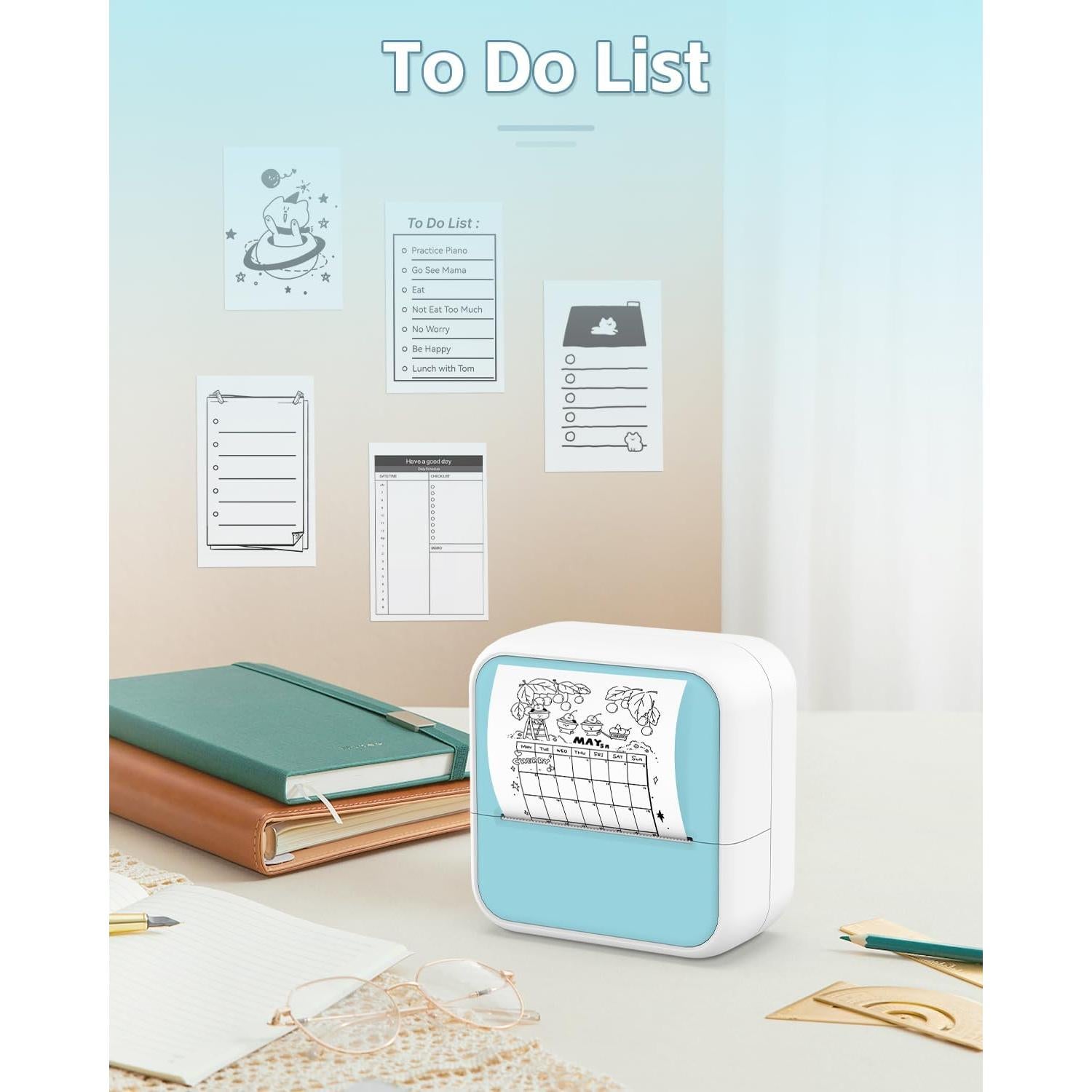 Impresora de Stickers Anycash S1 Térmica Bluetooth Portátil