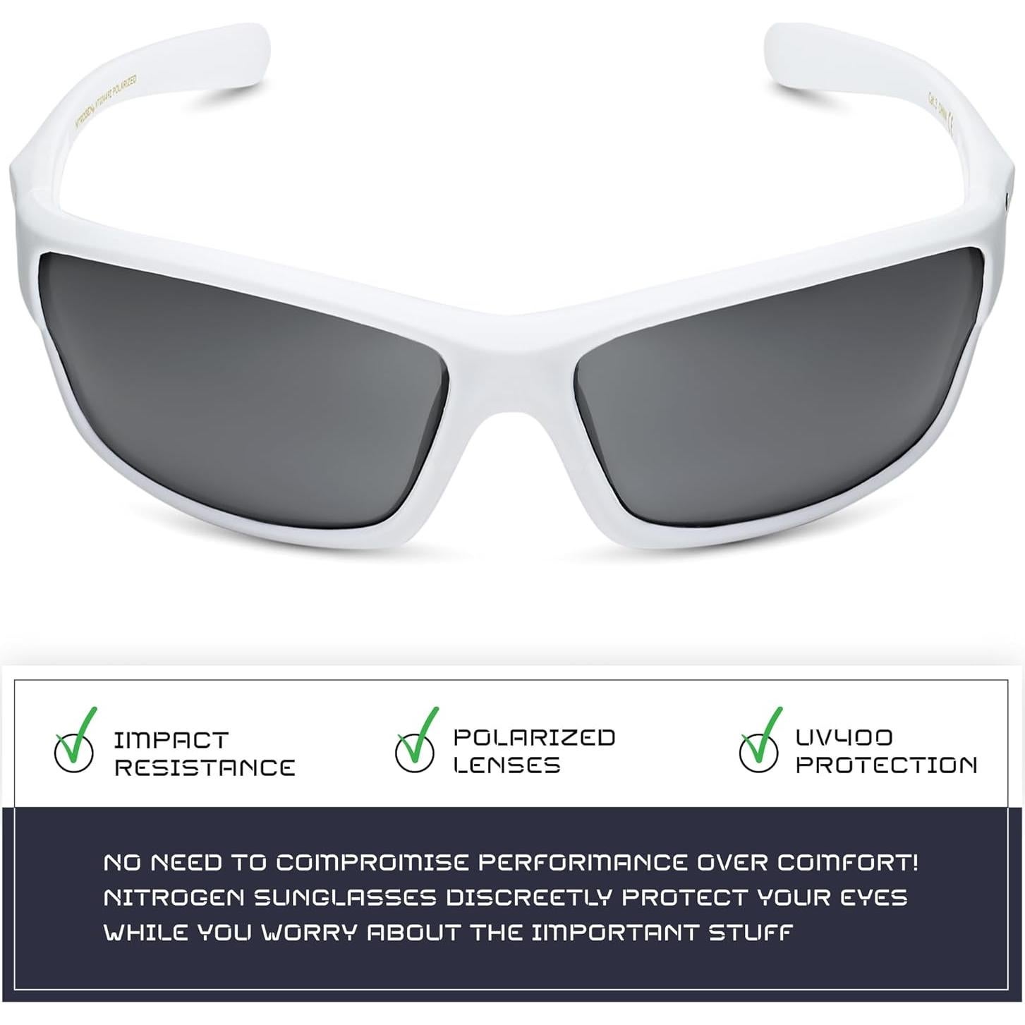 Gafas de sol deportivas Nitrogen polarizadas UV400 unisex