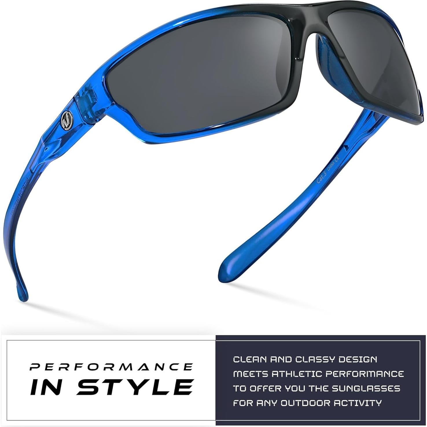 Gafas de sol deportivas Nitrogen polarizadas UV400 unisex