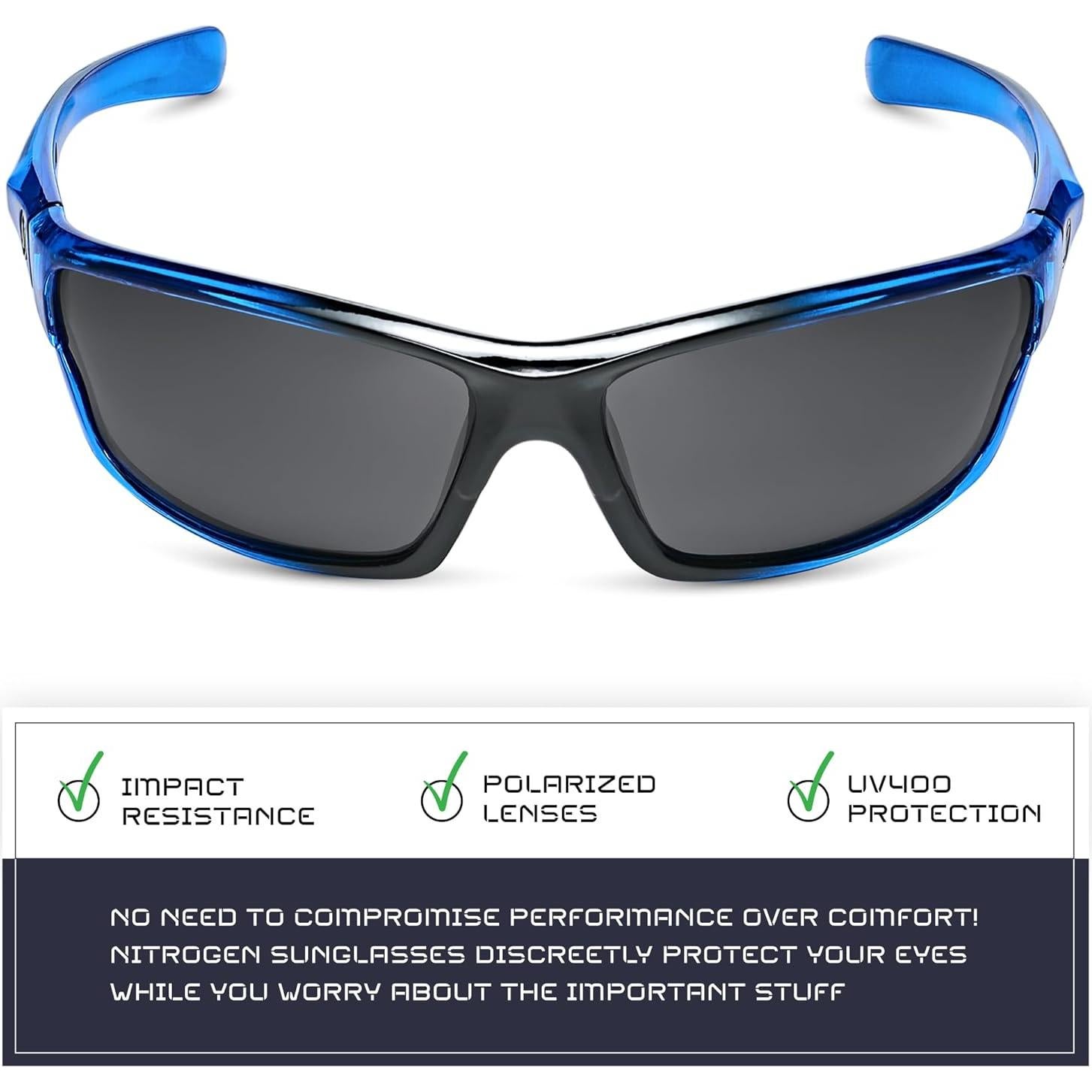 Gafas de sol deportivas Nitrogen polarizadas UV400 unisex