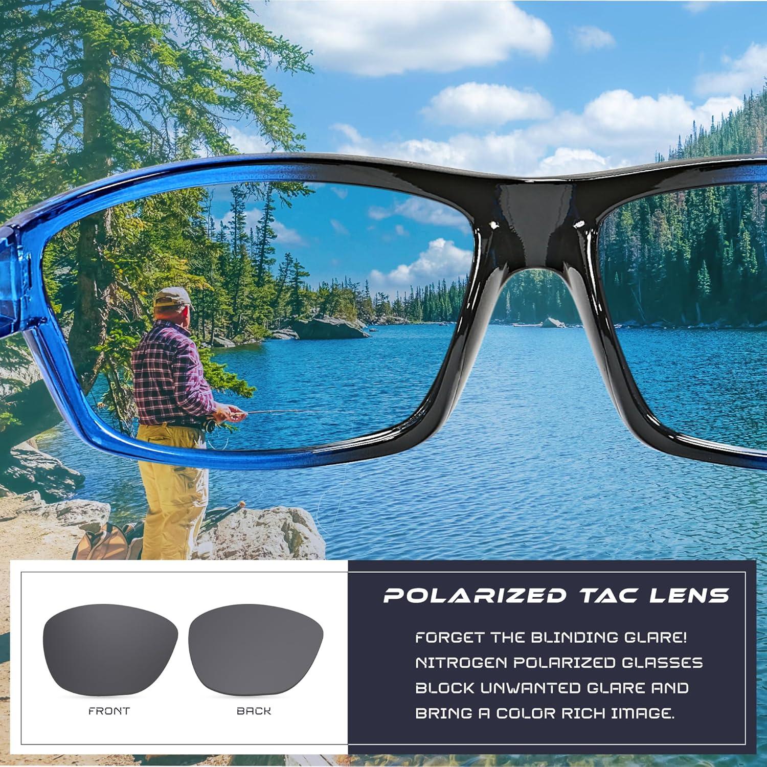 Gafas de sol deportivas Nitrogen polarizadas UV400 unisex