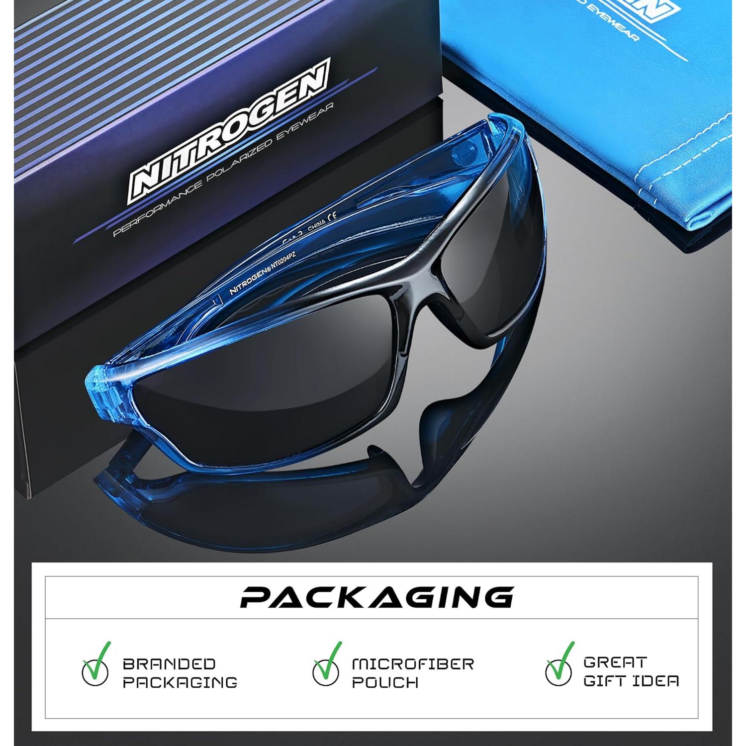 Gafas de sol deportivas Nitrogen polarizadas UV400 unisex