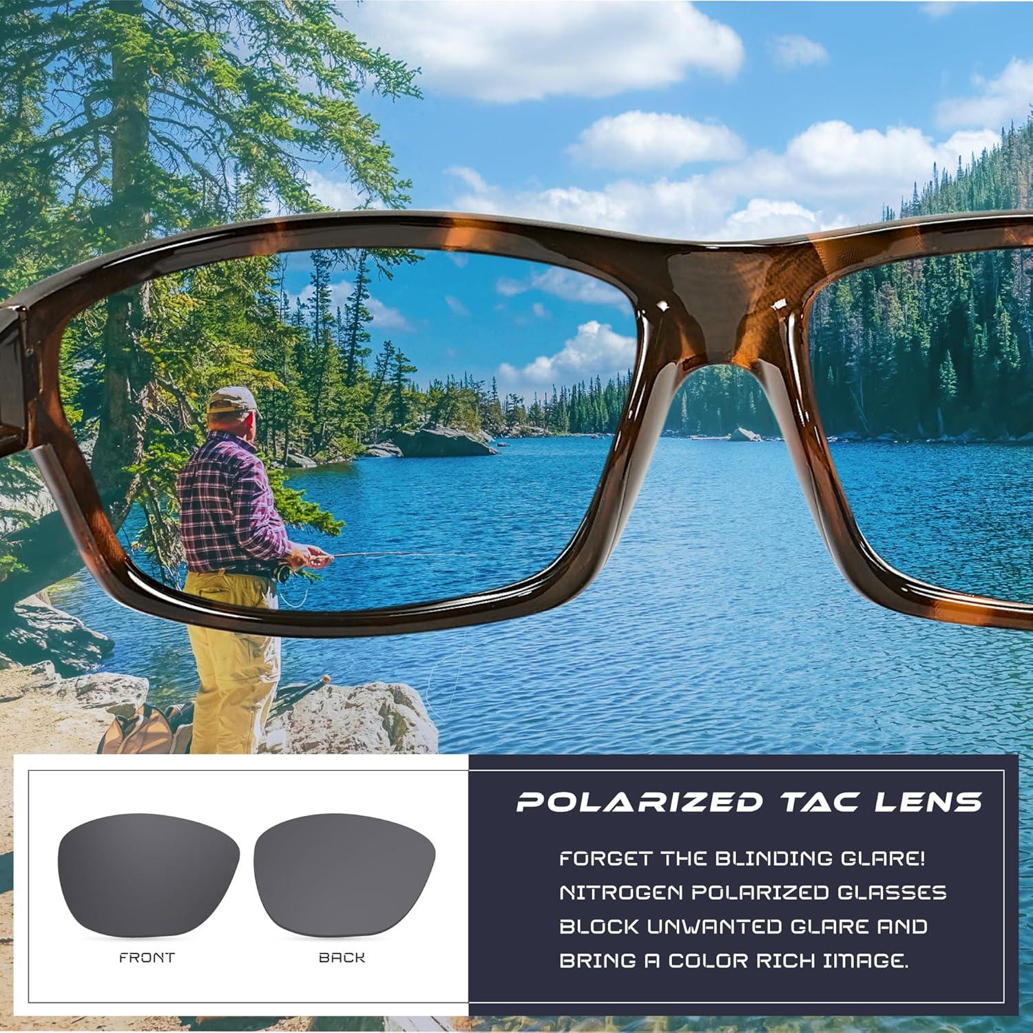 Gafas de sol deportivas Nitrogen polarizadas UV400 unisex