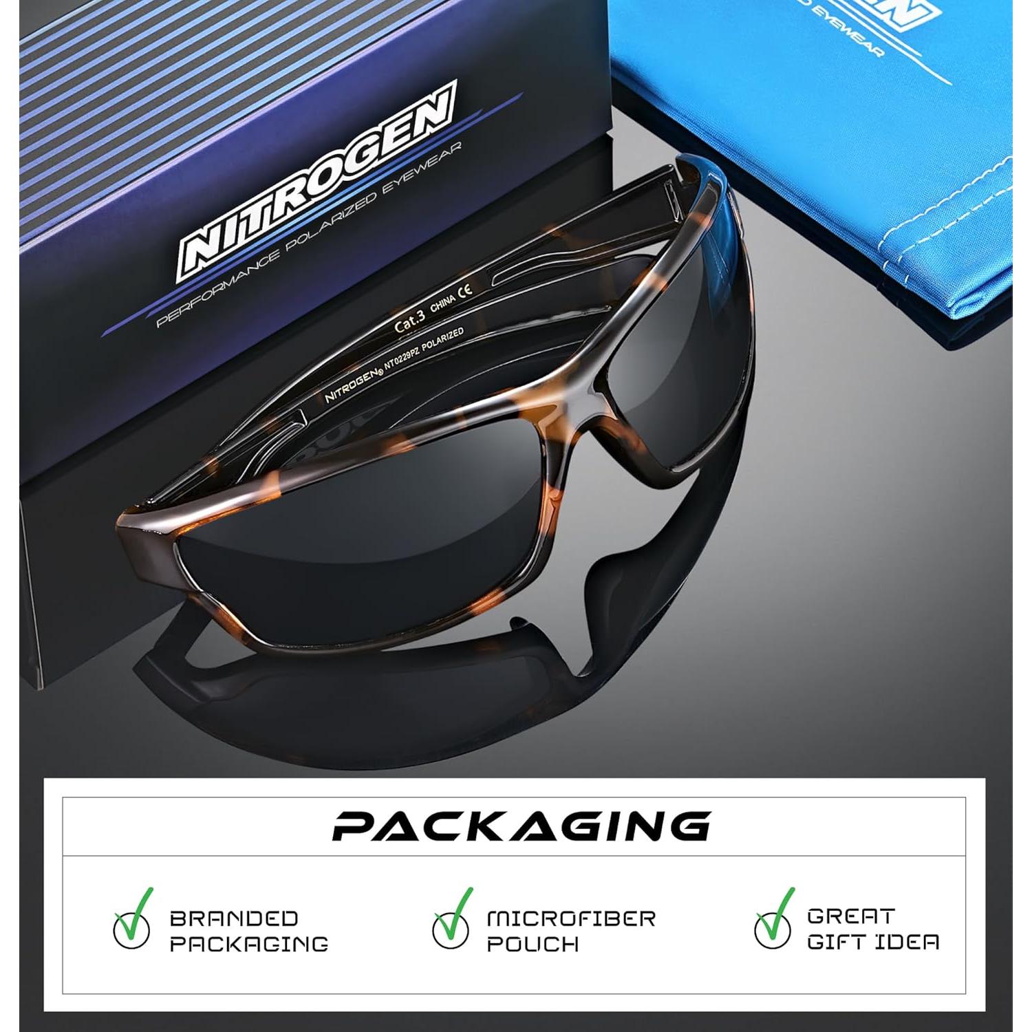 Gafas de sol deportivas Nitrogen polarizadas UV400 unisex