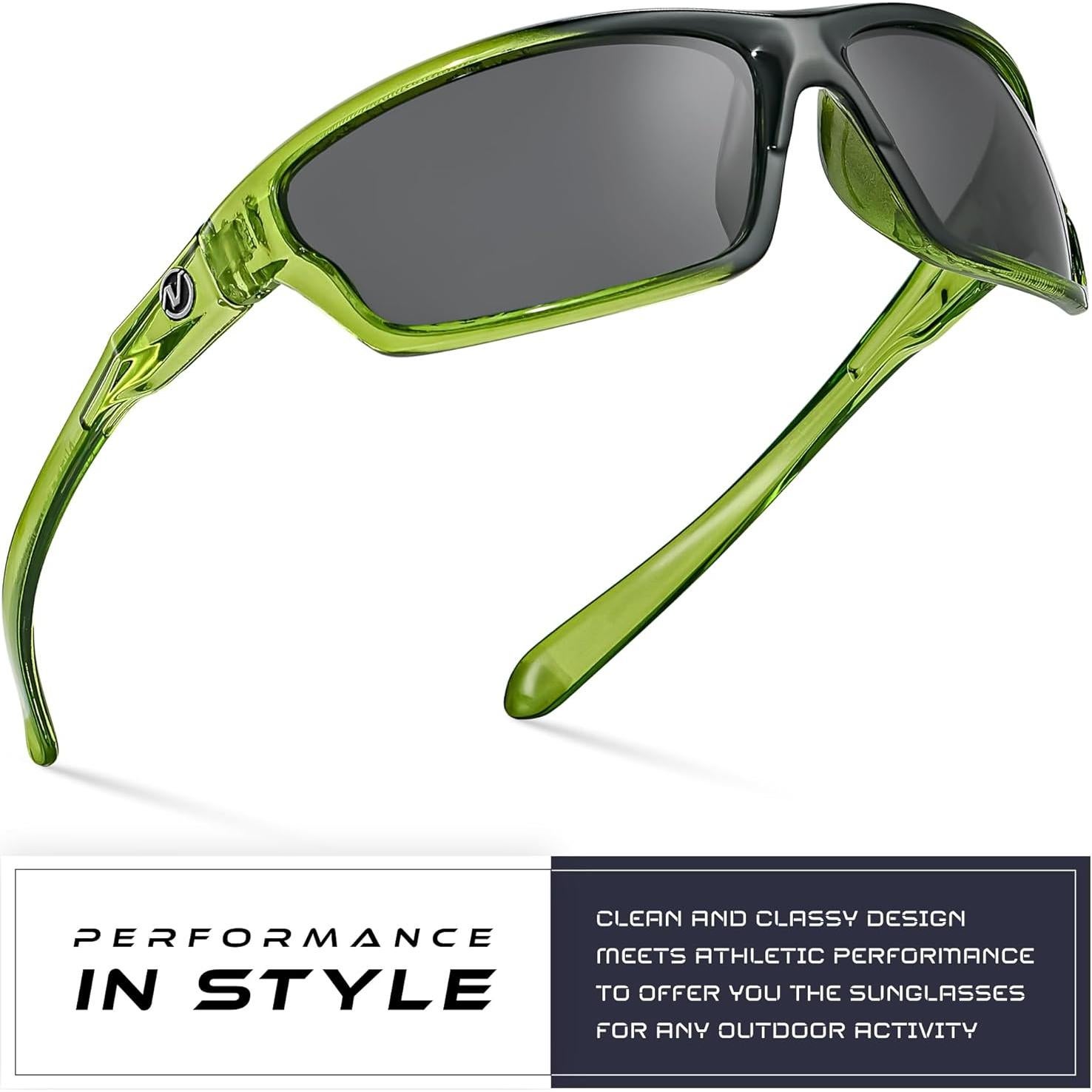 Gafas de sol deportivas Nitrogen polarizadas UV400 unisex