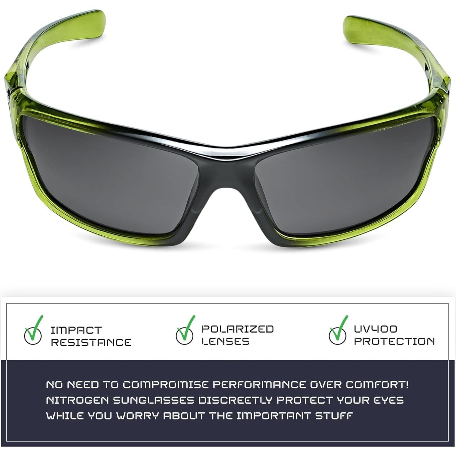 Gafas de sol deportivas Nitrogen polarizadas UV400 unisex