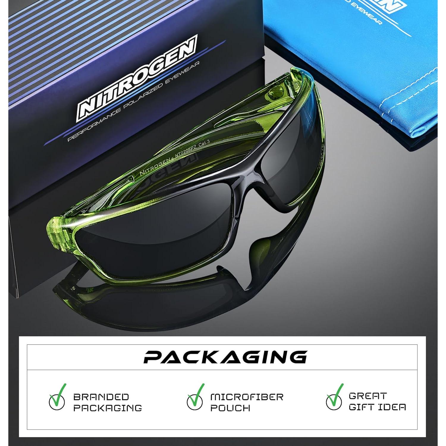 Gafas de sol deportivas Nitrogen polarizadas UV400 unisex