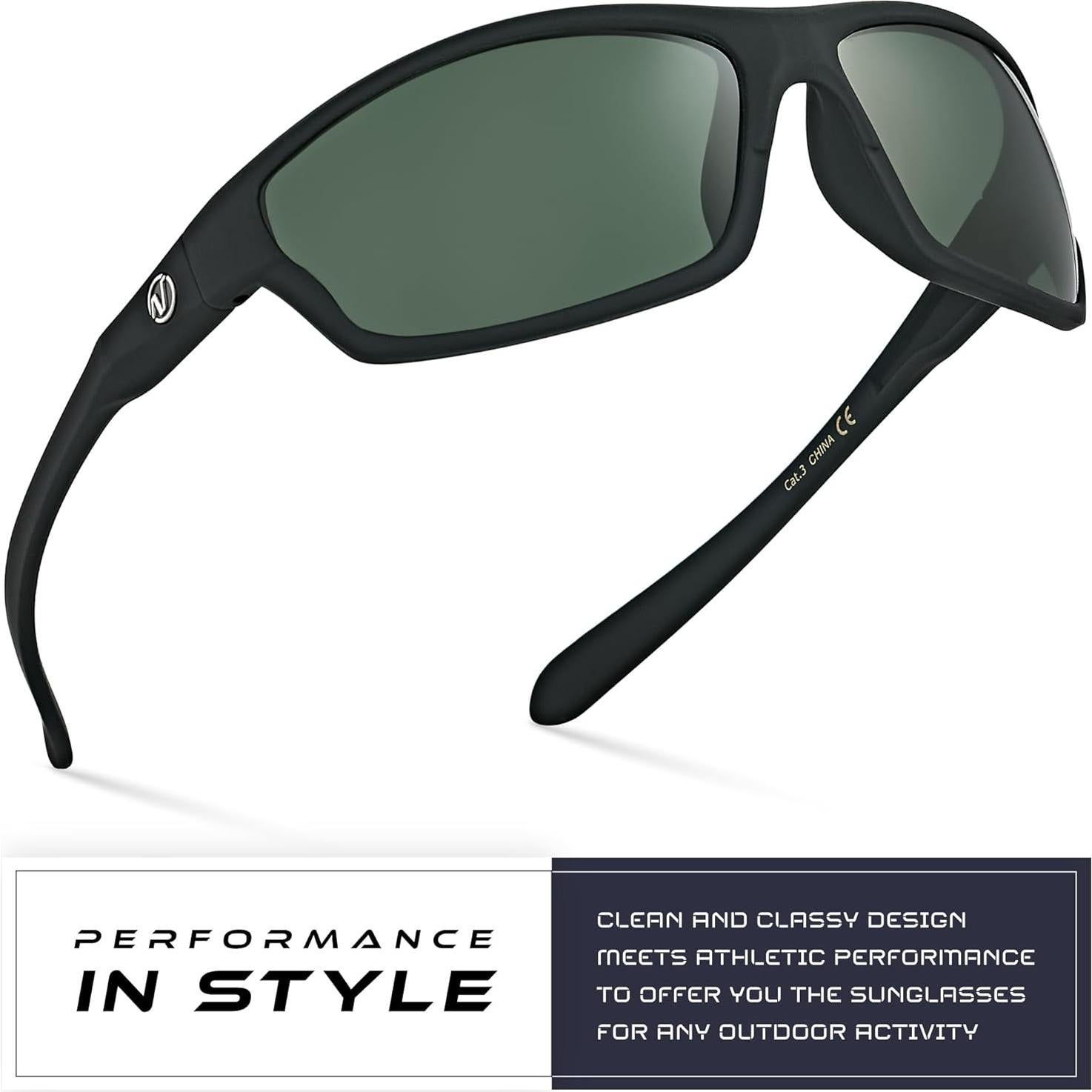 Gafas de sol deportivas Nitrogen polarizadas UV400 unisex