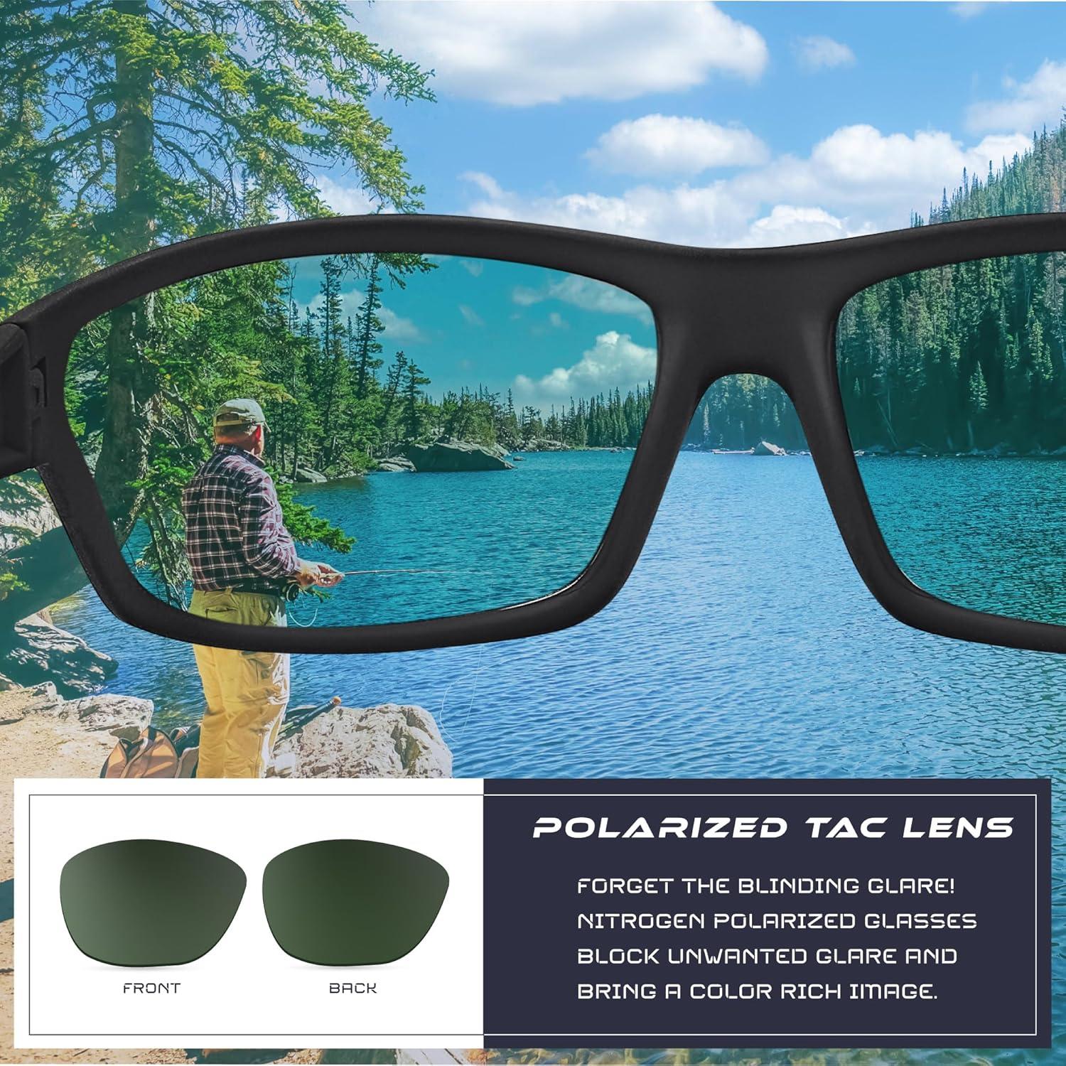 Gafas de sol deportivas Nitrogen polarizadas UV400 unisex