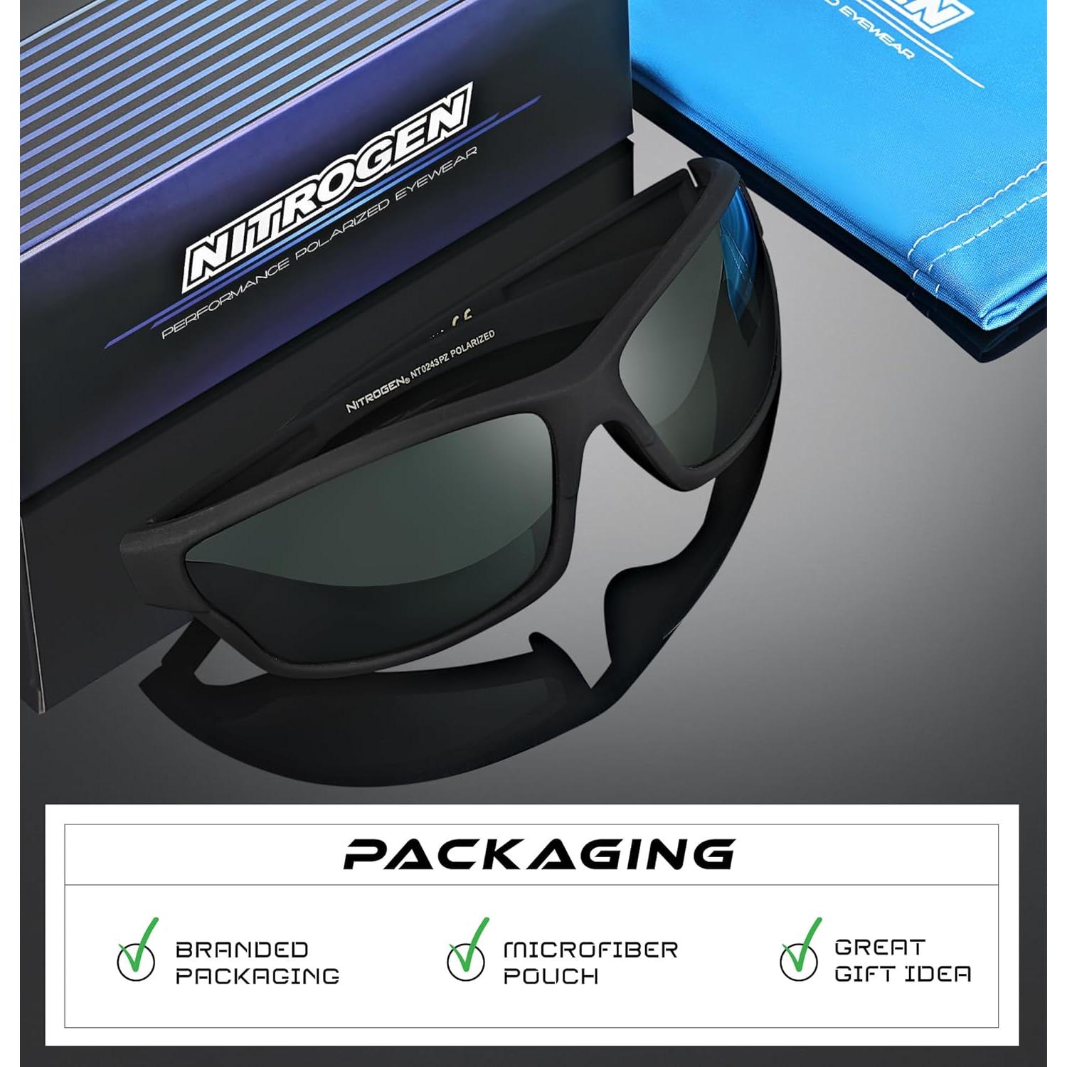 Gafas de sol deportivas Nitrogen polarizadas UV400 unisex