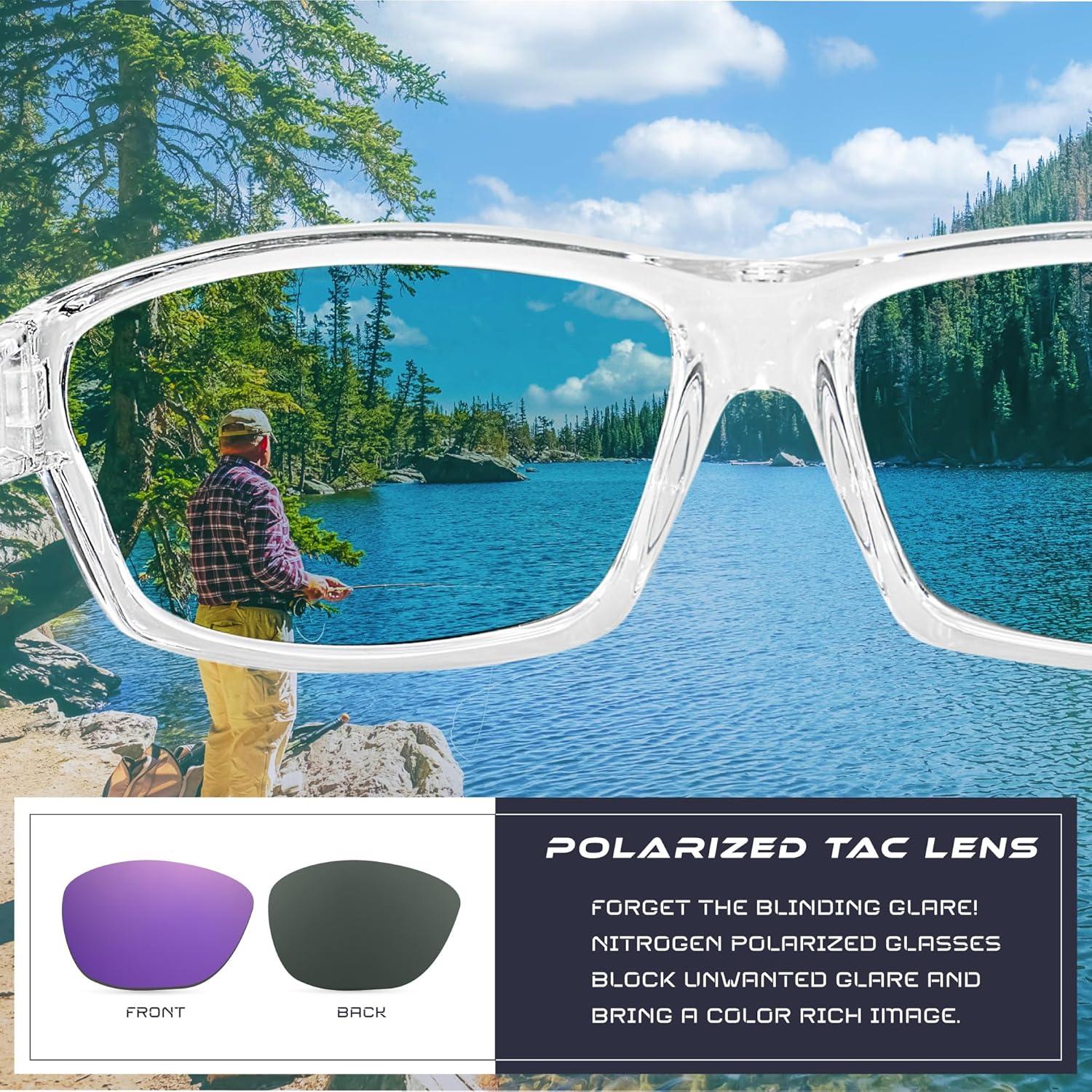 Gafas de sol deportivas Nitrogen polarizadas UV400 unisex