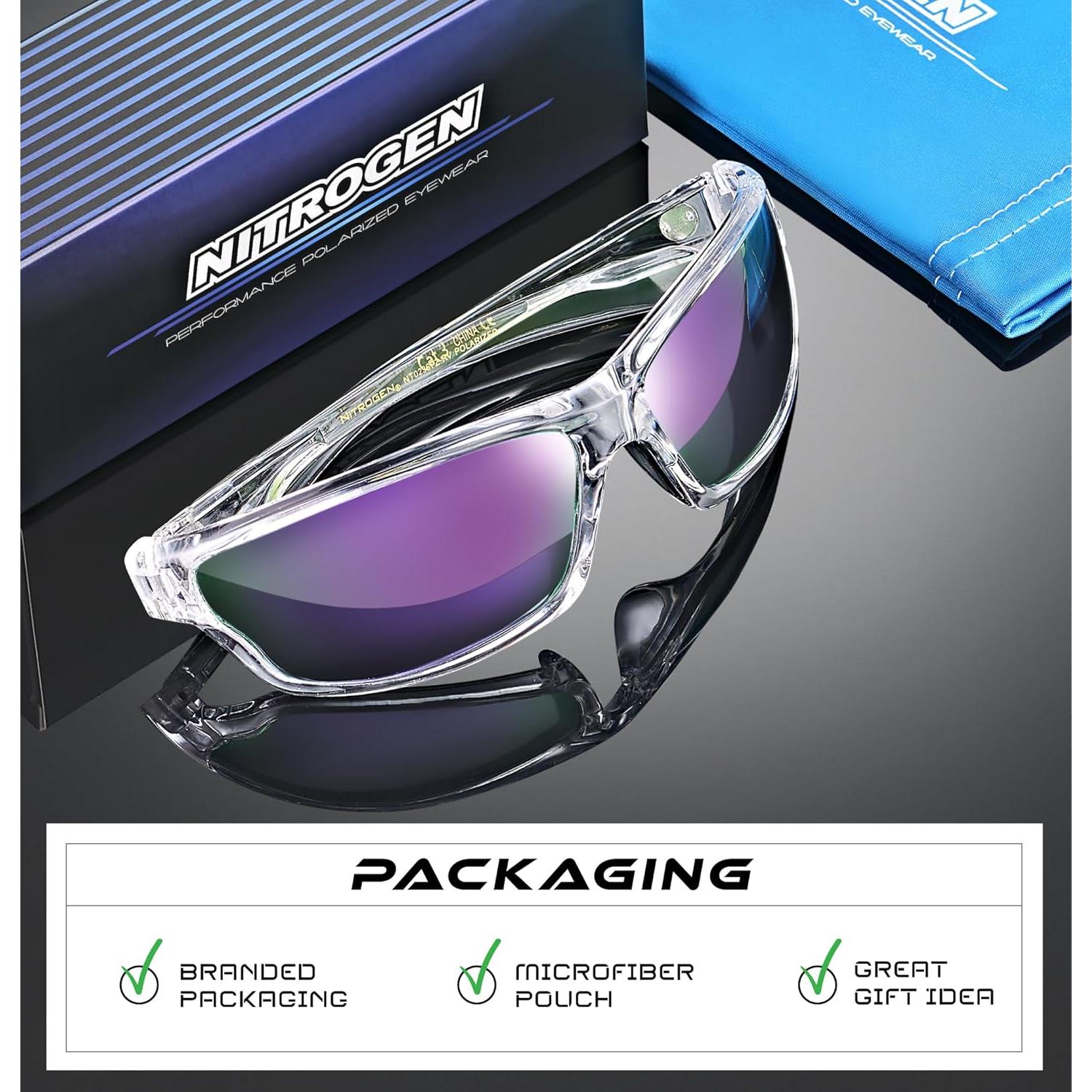 Gafas de sol deportivas Nitrogen polarizadas UV400 unisex