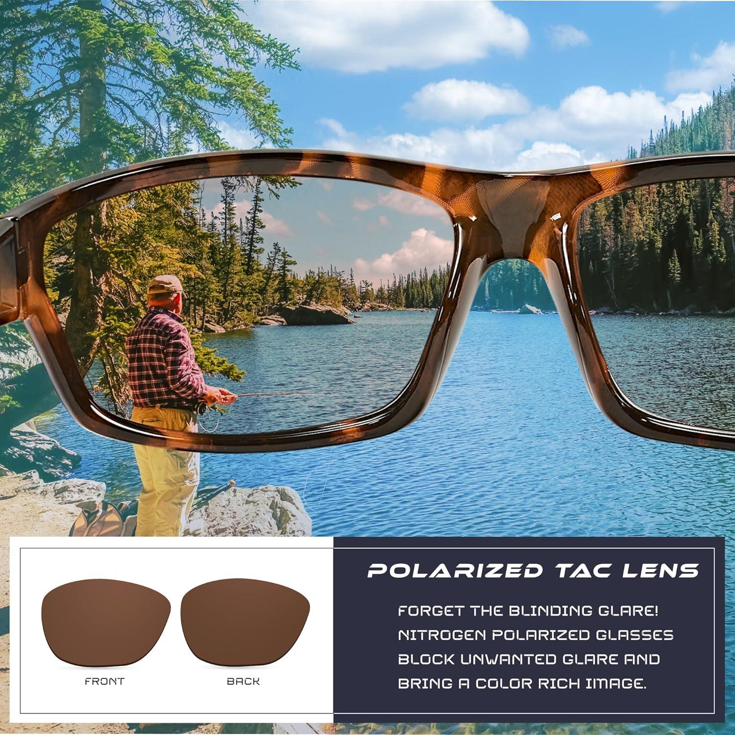 Gafas de sol deportivas Nitrogen polarizadas UV400 unisex