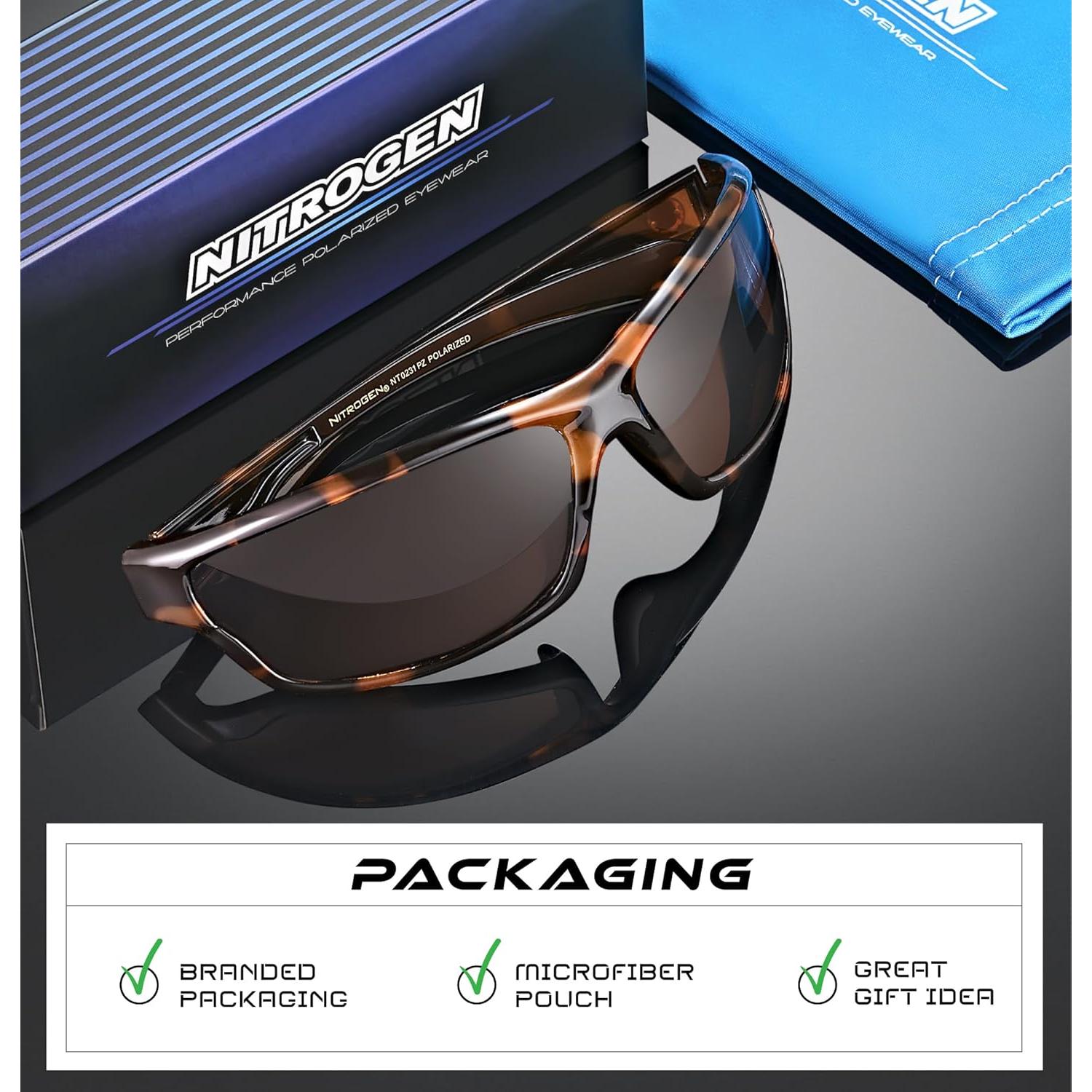 Gafas de sol deportivas Nitrogen polarizadas UV400 unisex