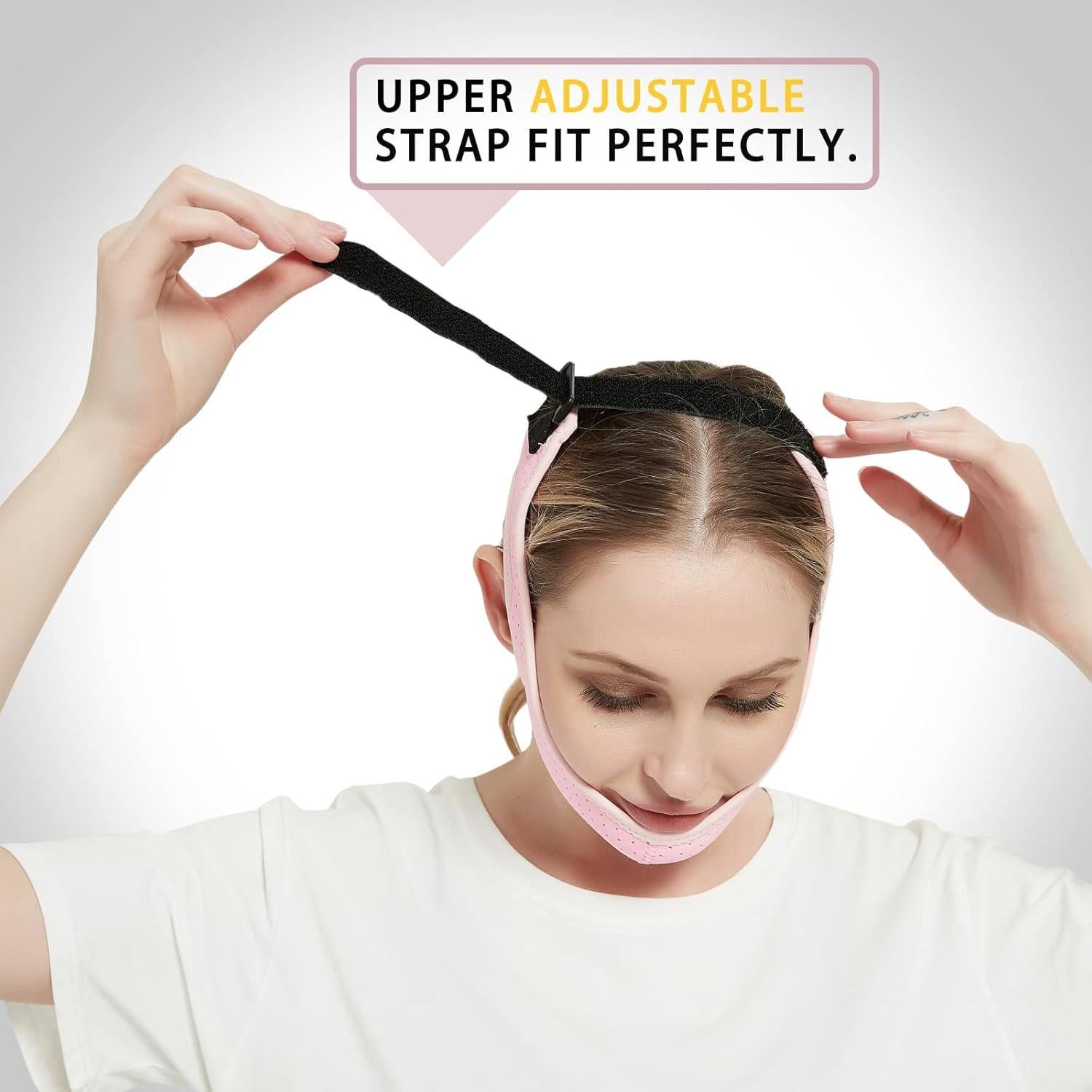 Correa de Barbilla Anti Ronquidos Piacico - Ajustable y Cómoda