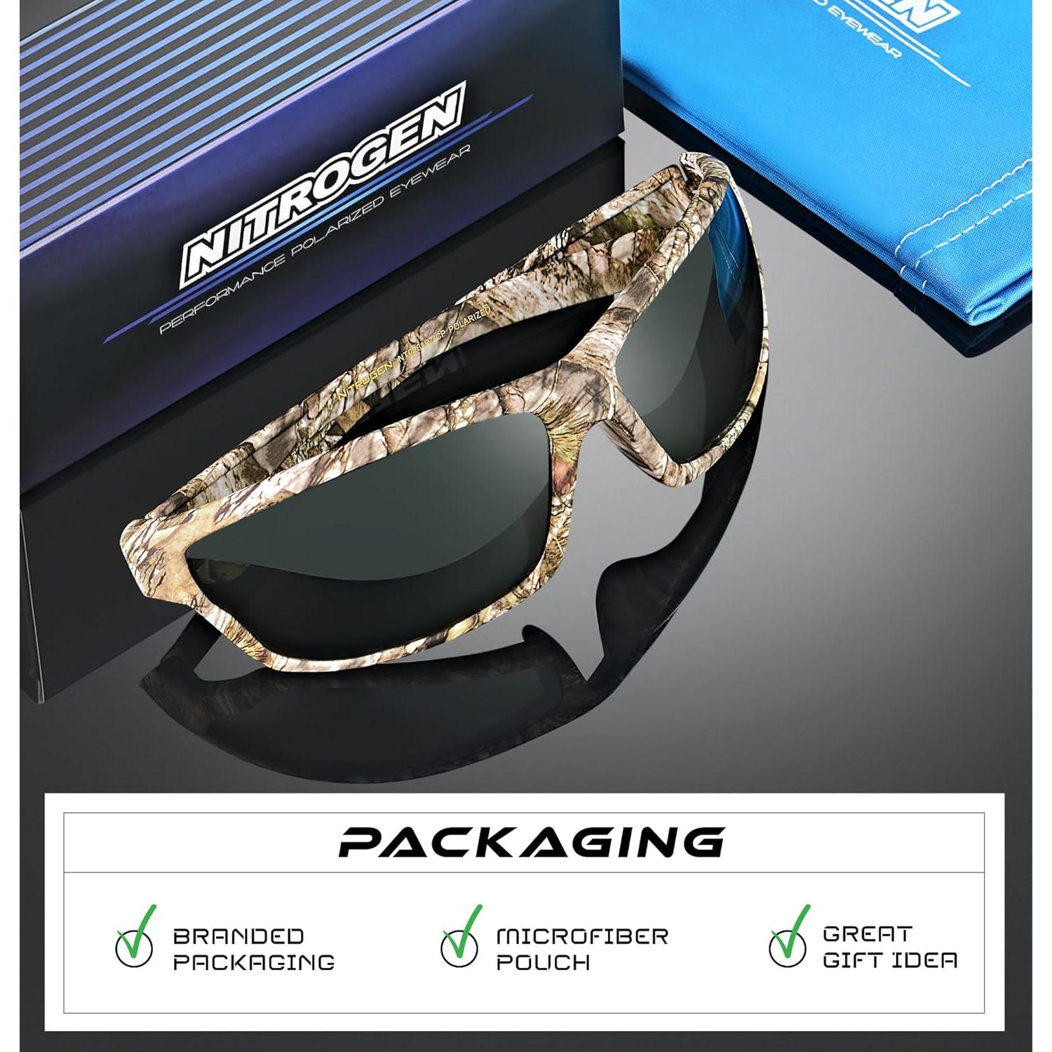 Gafas de sol deportivas Nitrogen polarizadas UV400 unisex