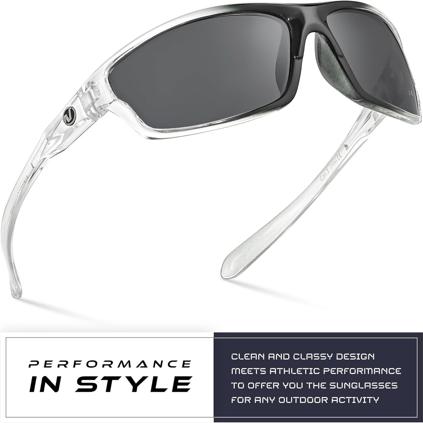 Gafas de sol deportivas Nitrogen polarizadas UV400 unisex