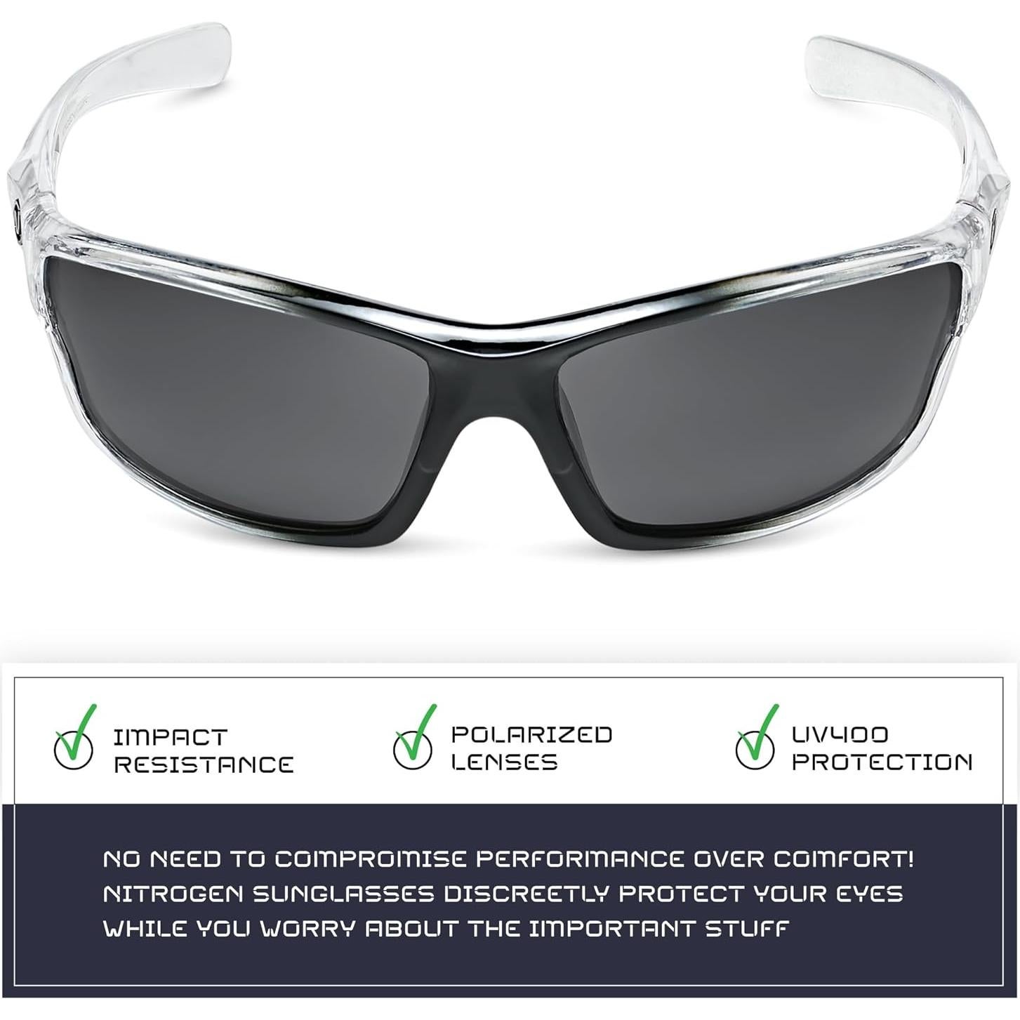 Gafas de sol deportivas Nitrogen polarizadas UV400 unisex